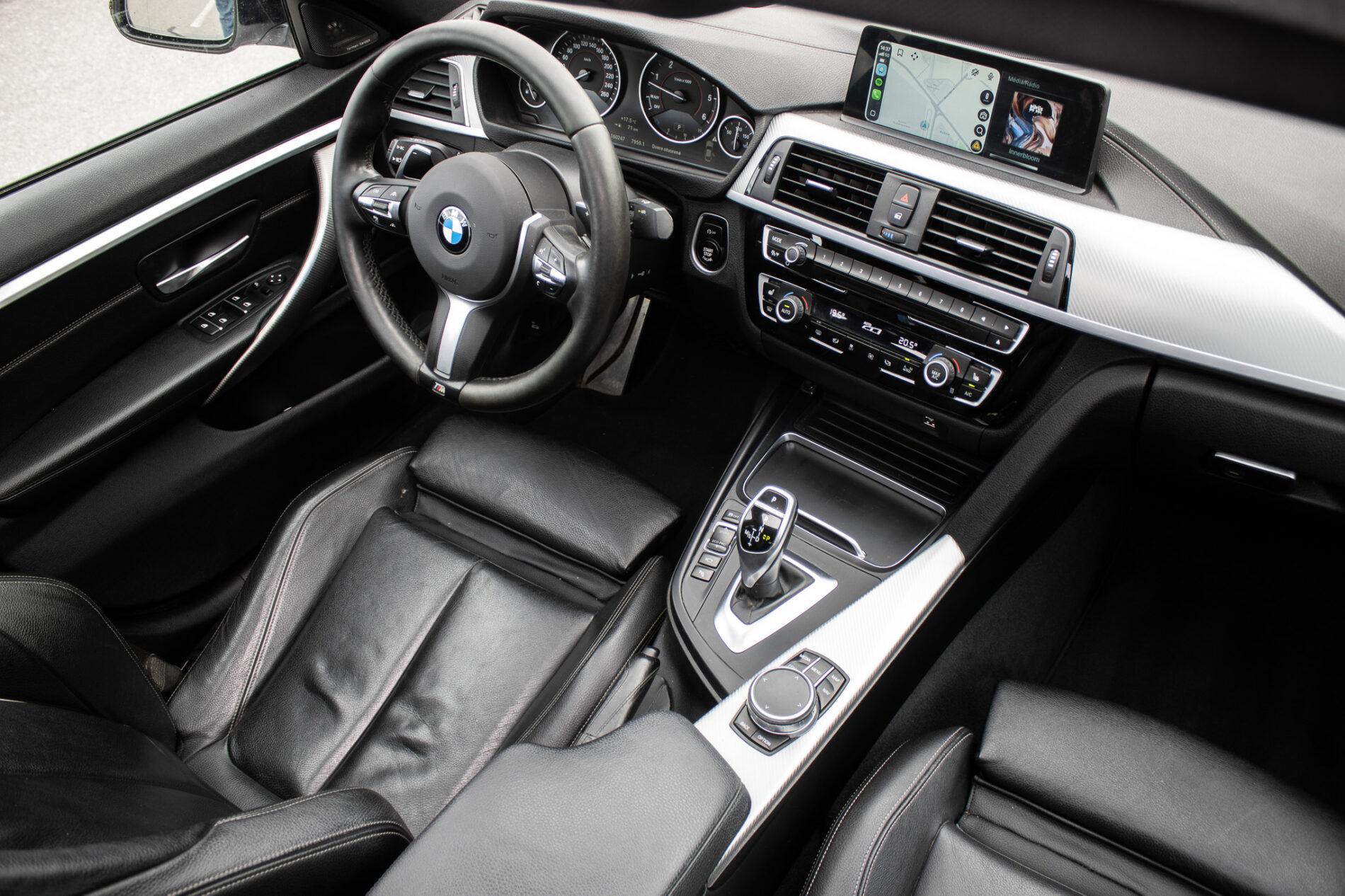 2017 BMW 435d, bílá sedan, 160 247 km