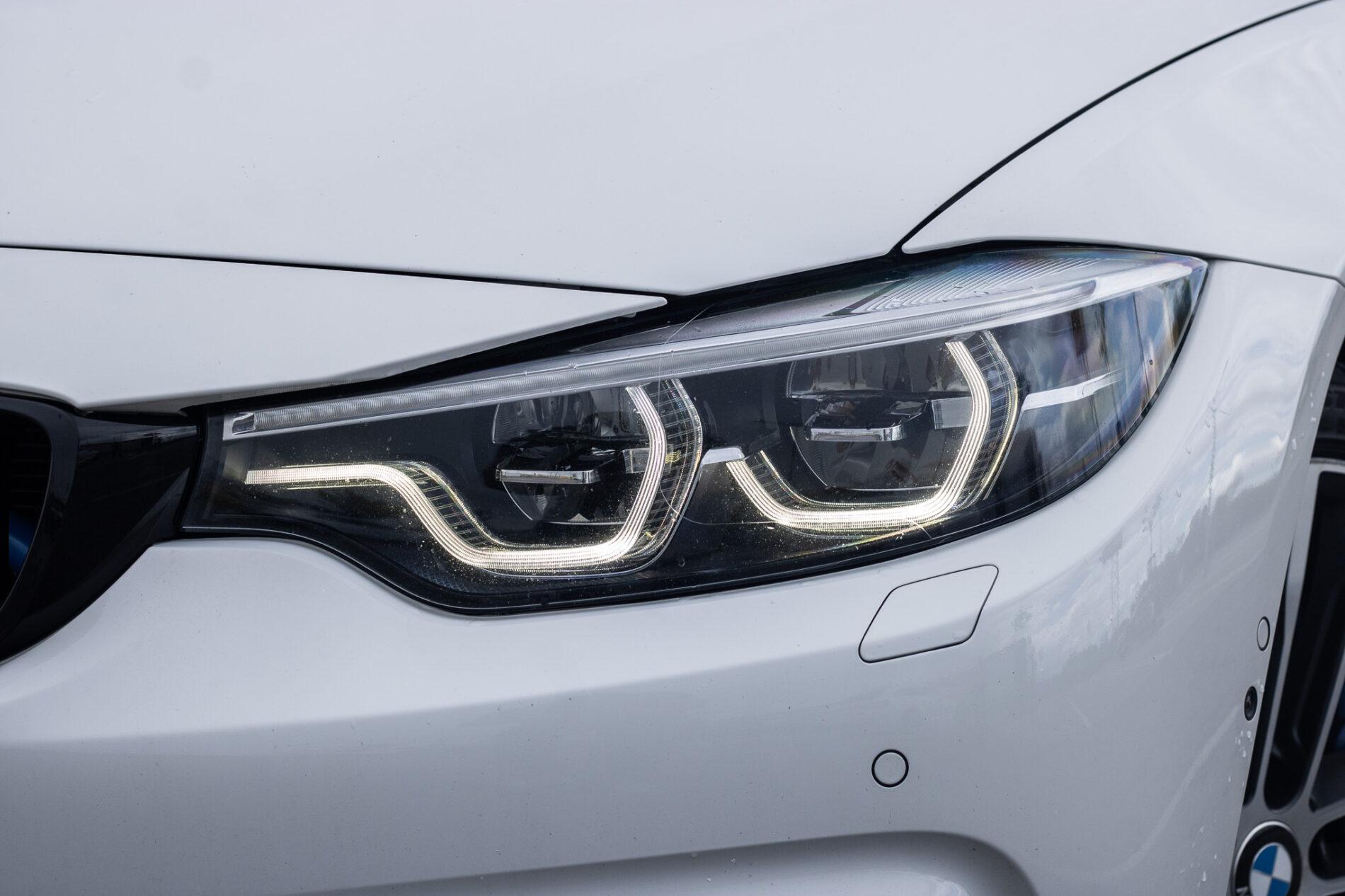 2017 BMW 435d, bílá sedan, 160 247 km