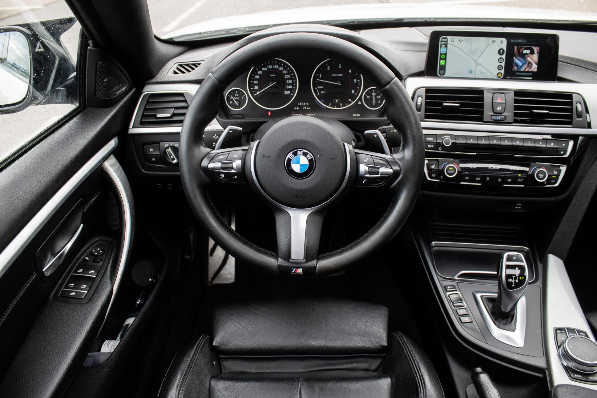 2017 BMW 435d, bílá sedan, 160 247 km