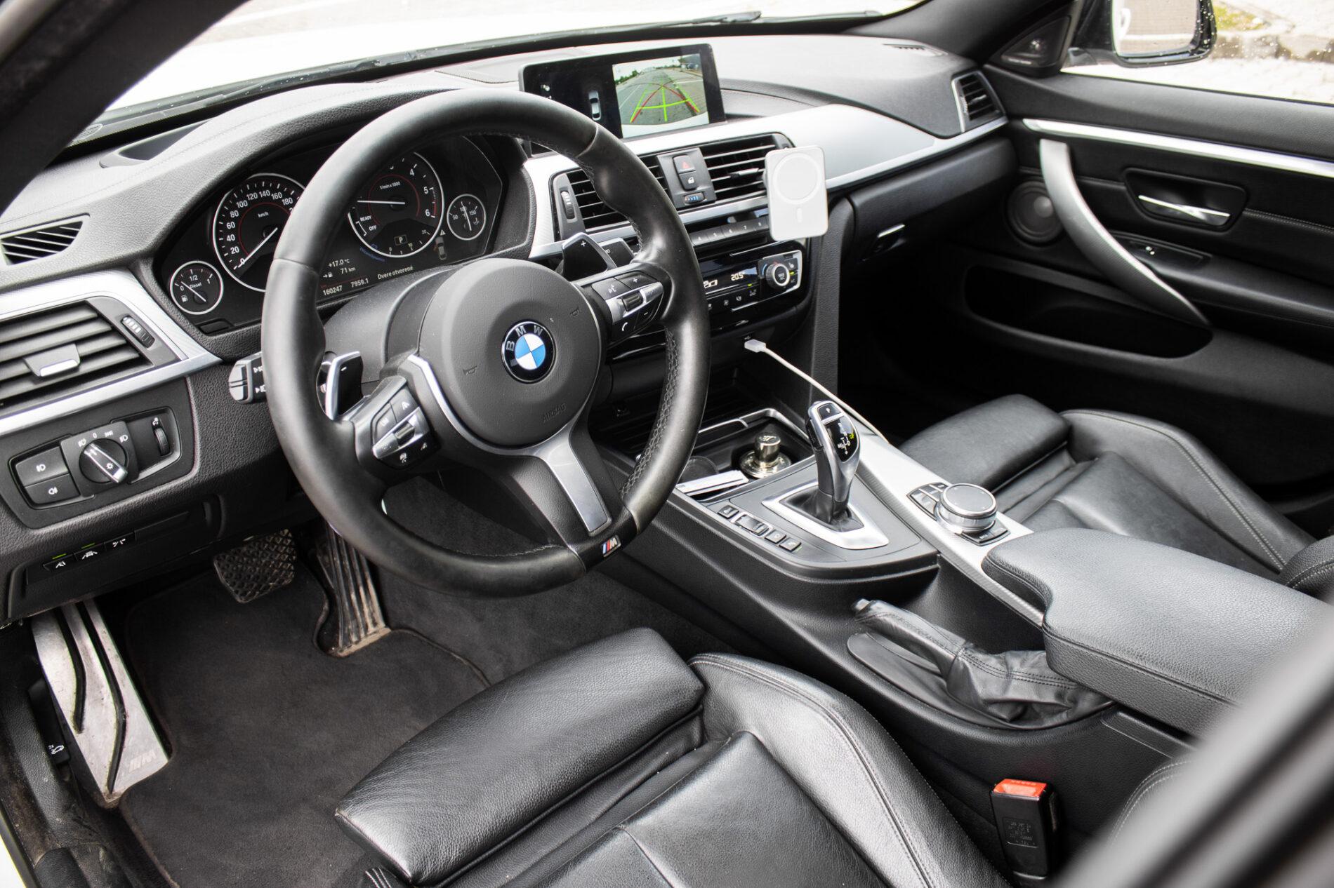2017 BMW 435d, bílá sedan, 160 247 km