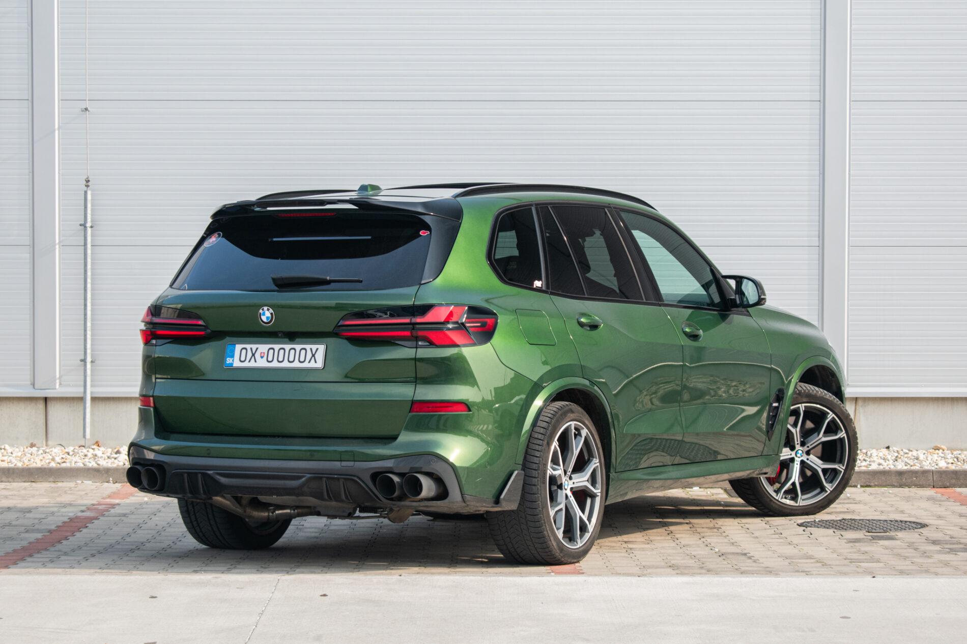 2023 BMW X5 M50i, zelená suv, 47 415 km