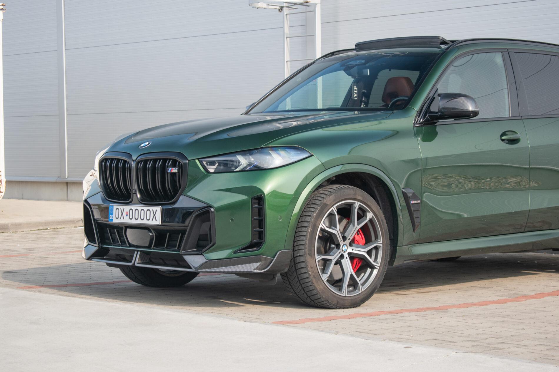 2023 BMW X5 M50i, zelená suv, 47 415 km