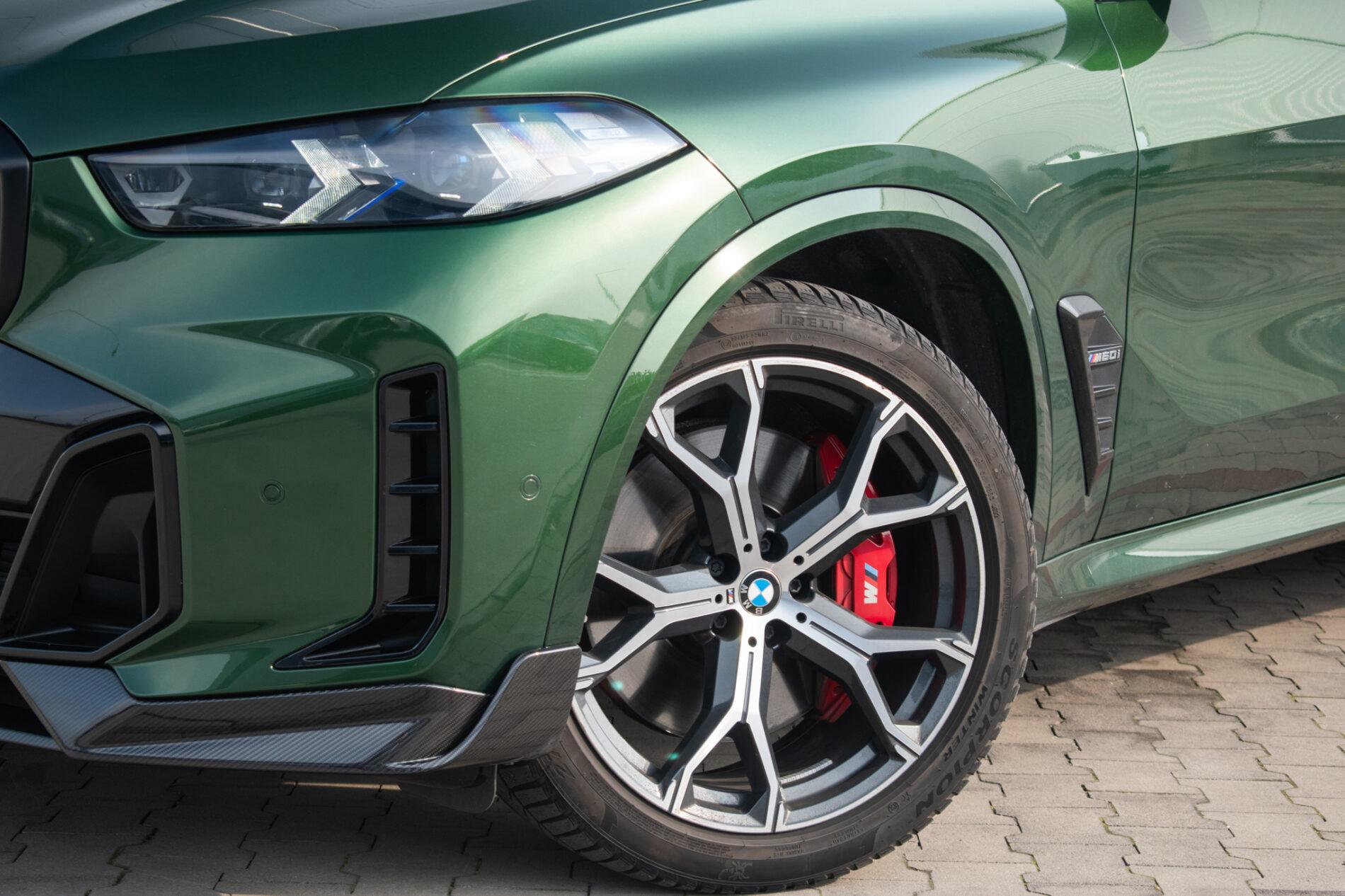 2023 BMW X5 M50i, zelená suv, 47 415 km