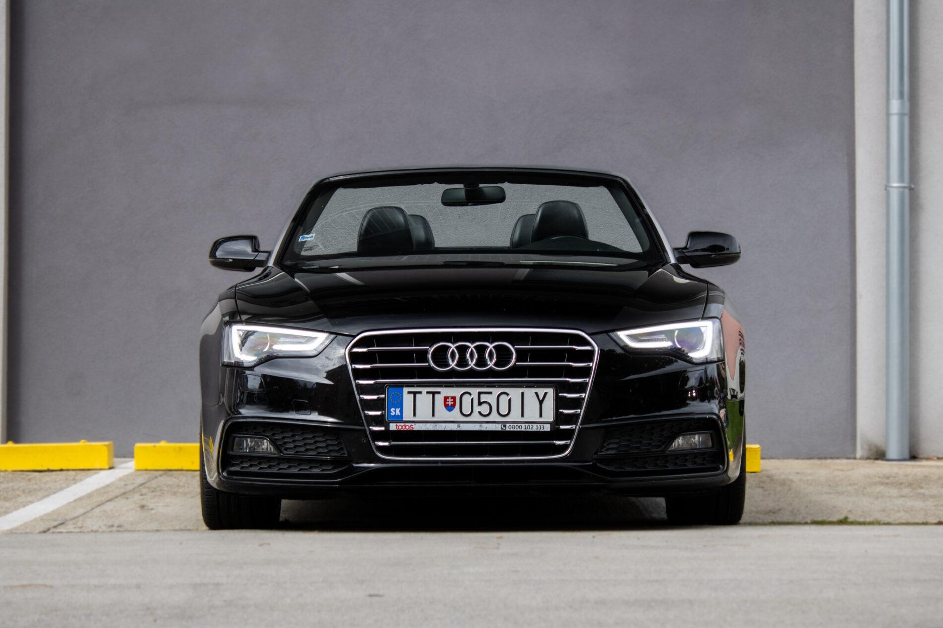 2016 AUDI A5, černá kabriolet, 102 645 km