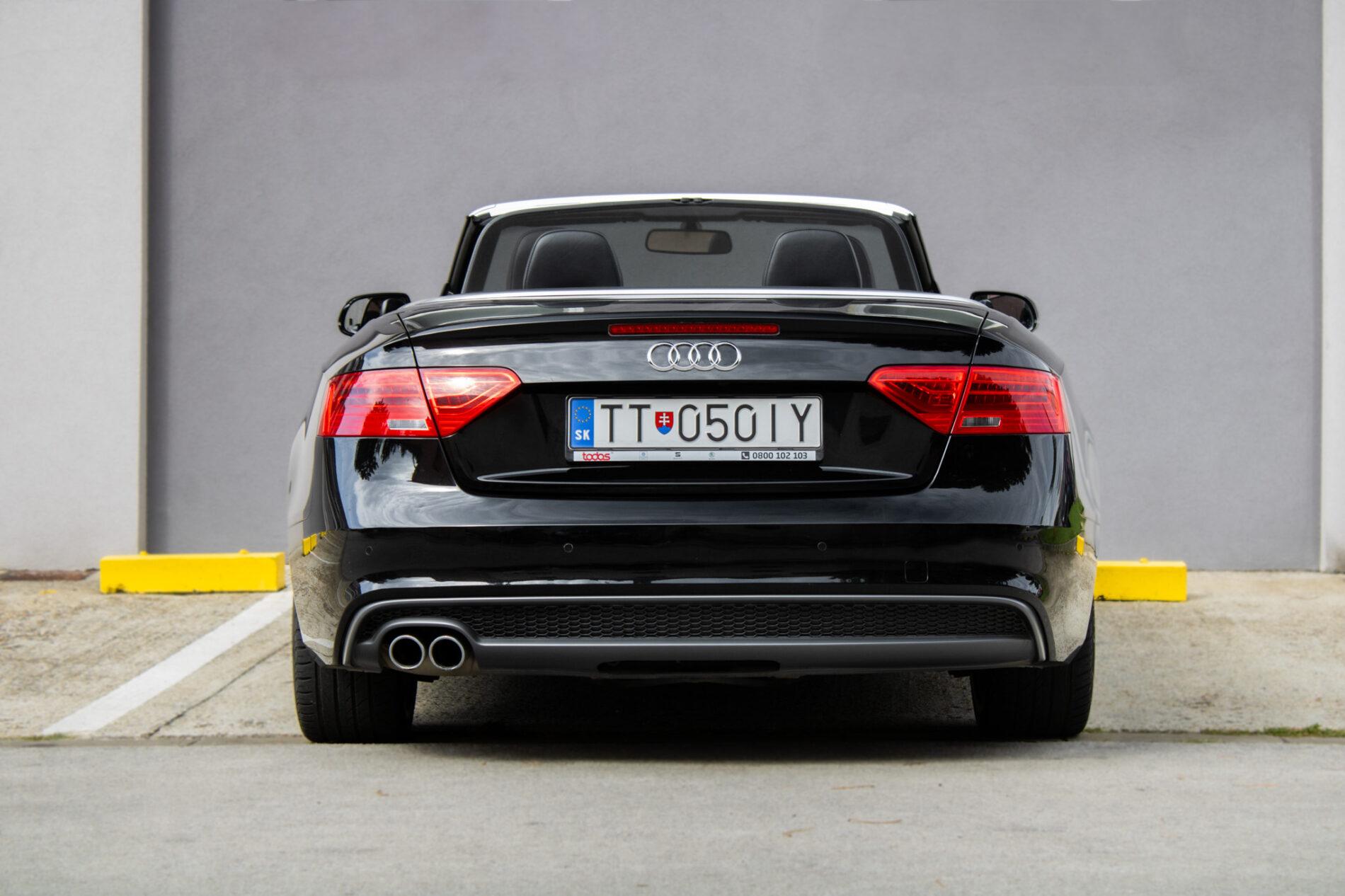 2016 AUDI A5, černá kabriolet, 102 645 km