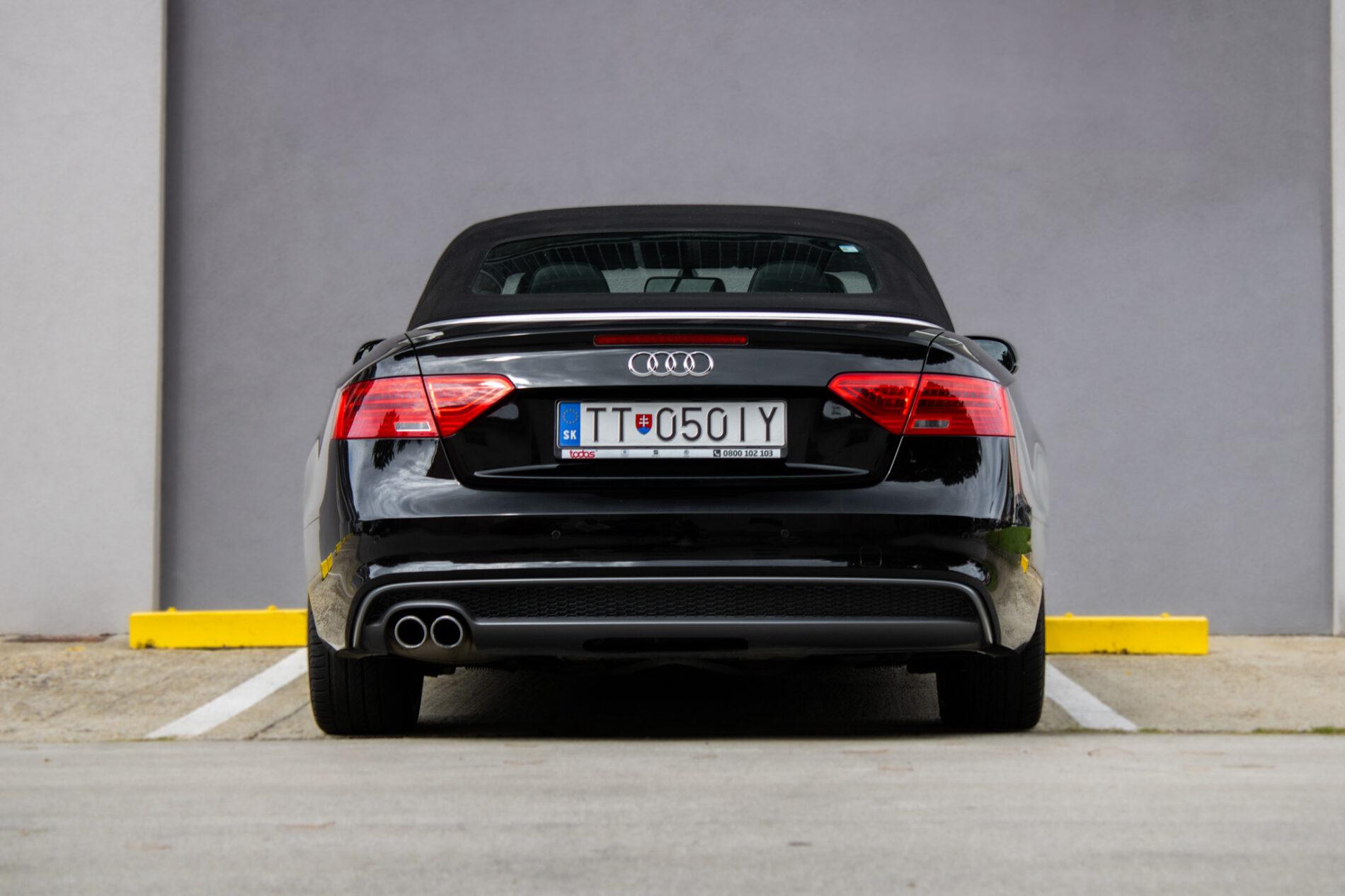 2016 AUDI A5, černá kabriolet, 102 645 km