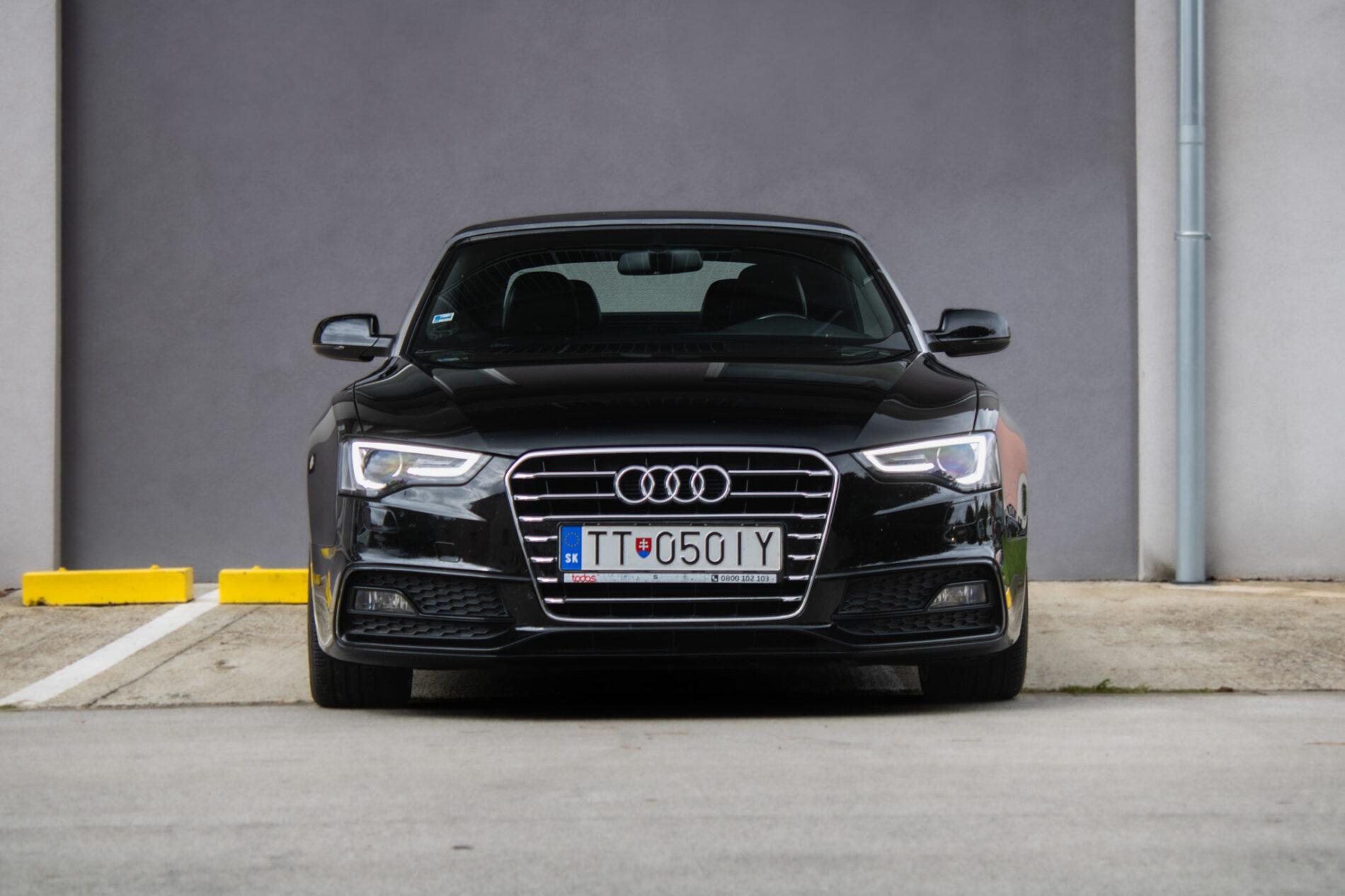 2016 AUDI A5, černá kabriolet, 102 645 km