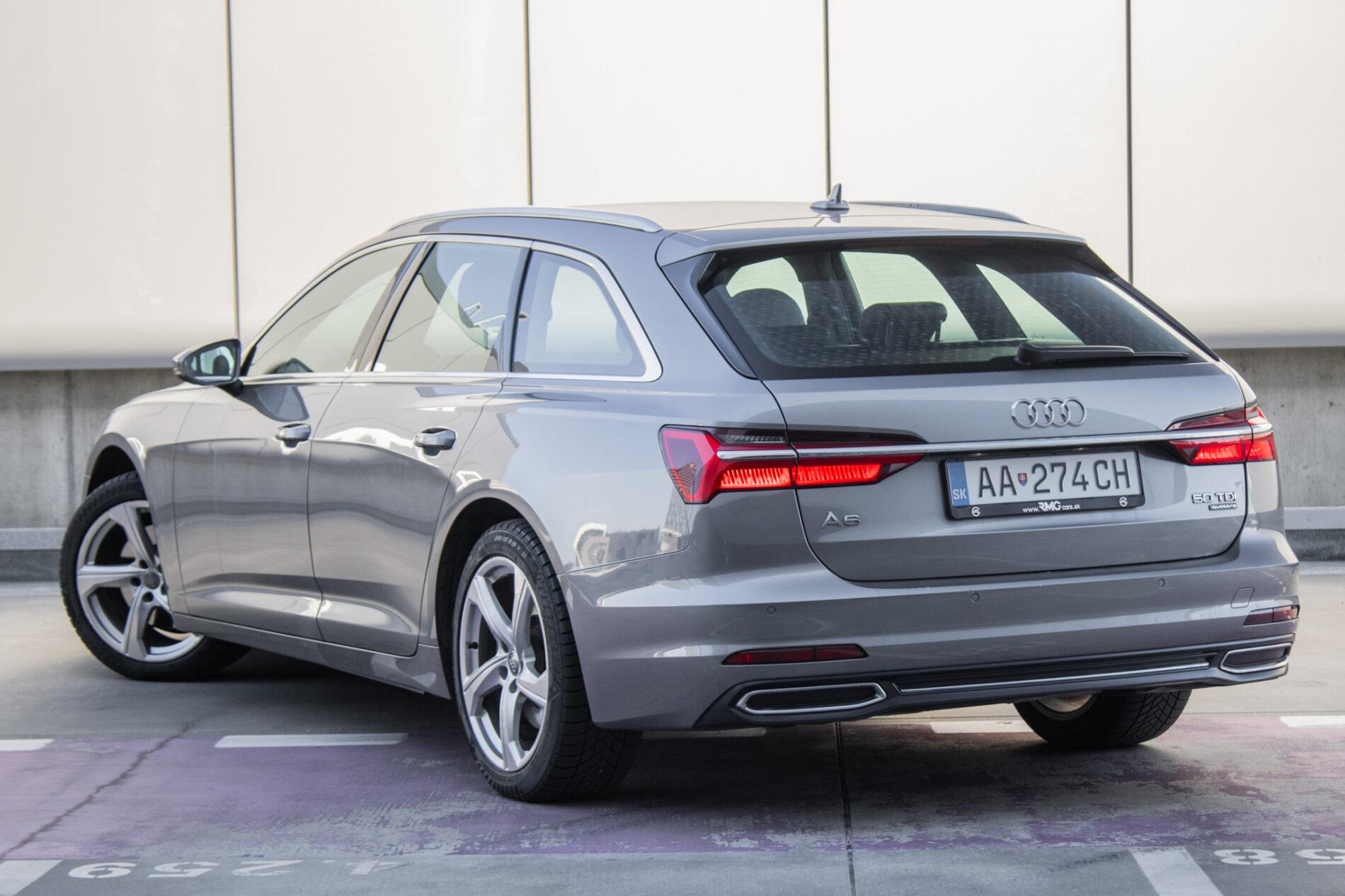 2018 AUDI A6, šedá kombi, 200 246 km