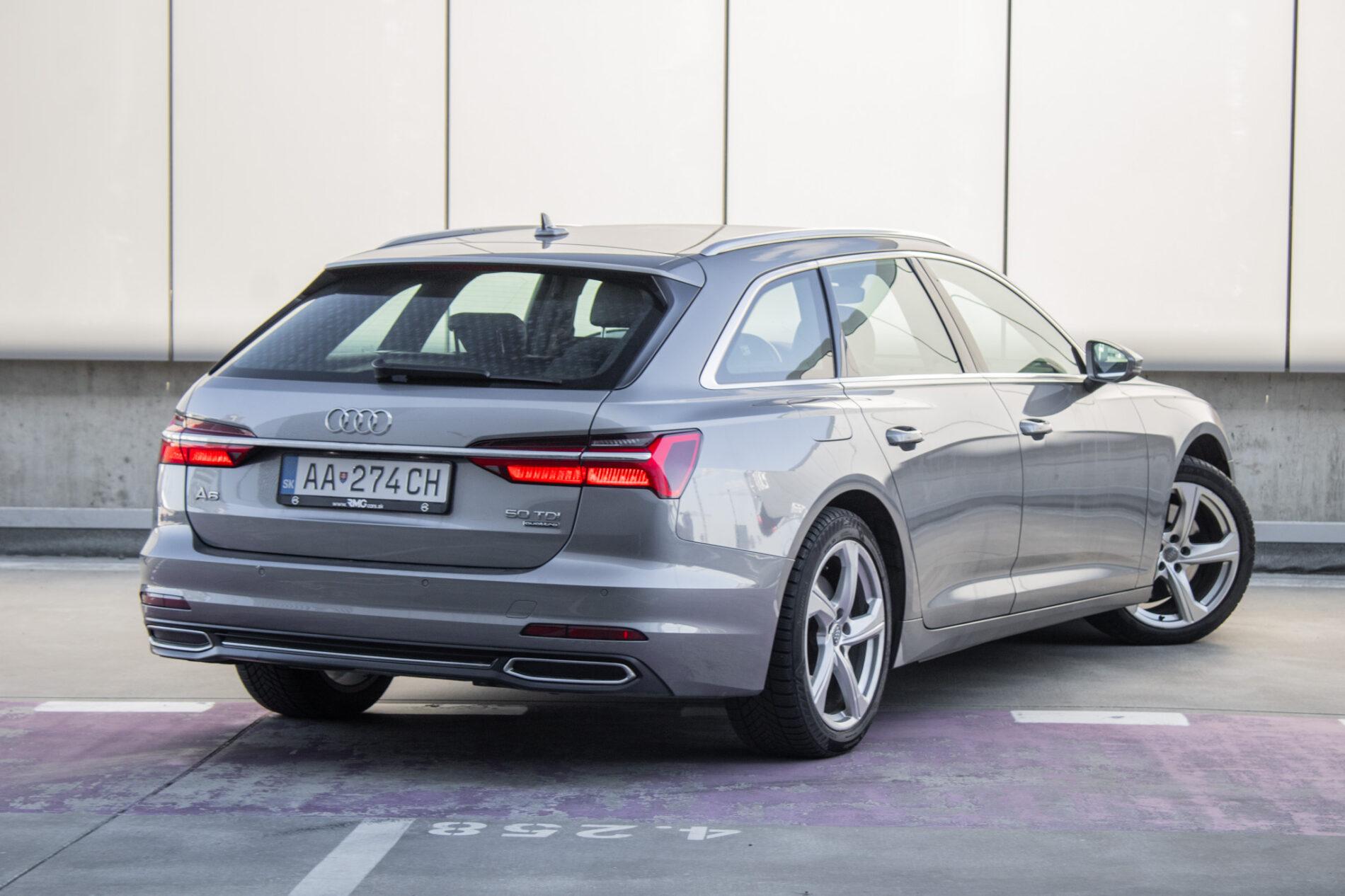 2018 AUDI A6, šedá kombi, 200 246 km