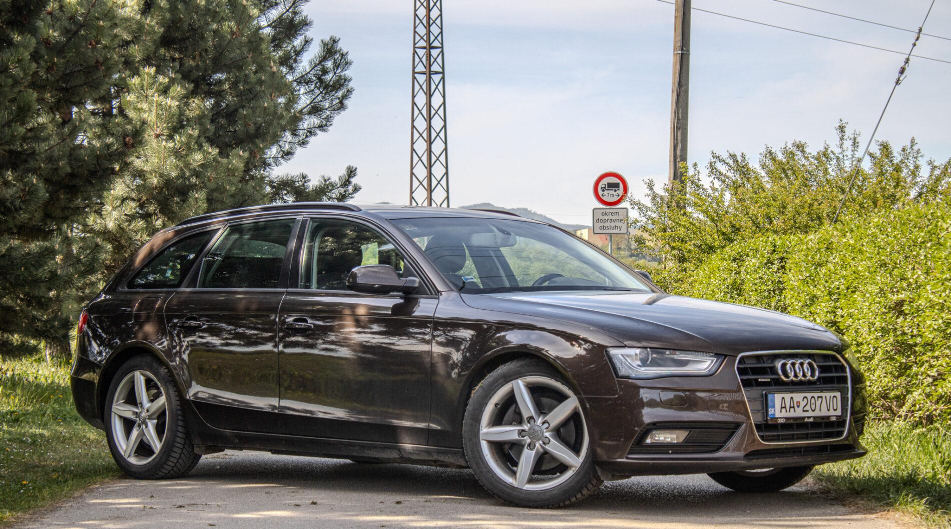 2012 AUDI A4, hnědá kombi, 223 486 km