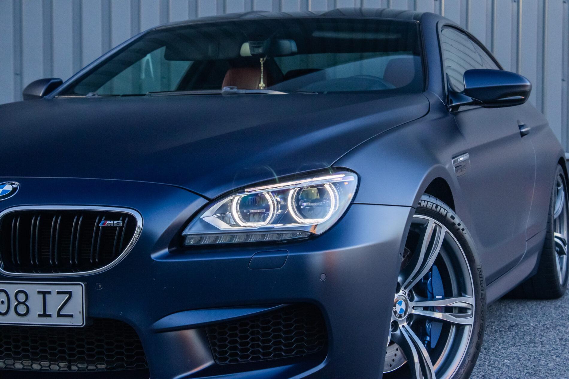 2013 BMW M6, modrá kupé, 57 095 km