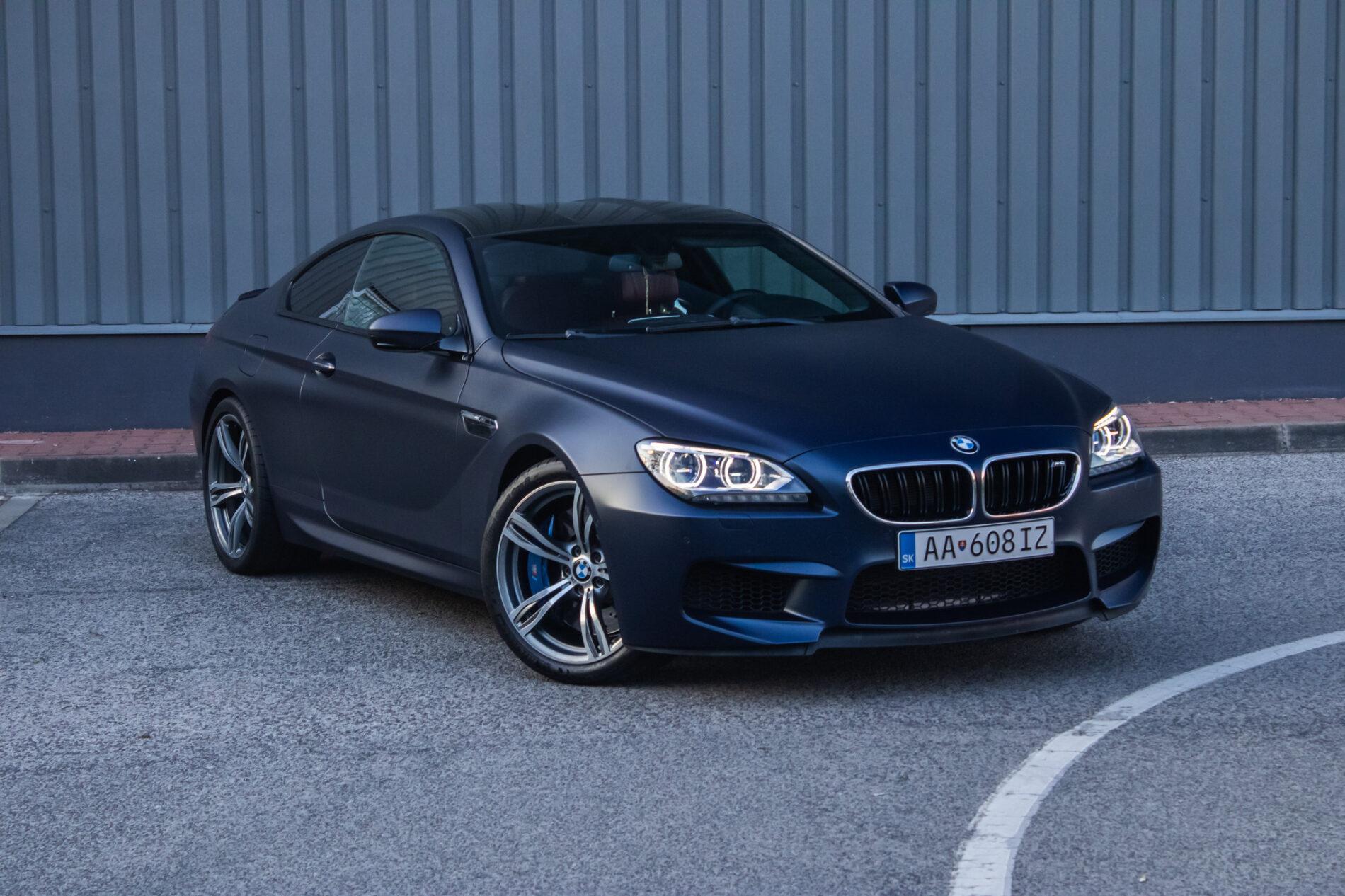 2013 BMW M6, modrá kupé, 57 095 km