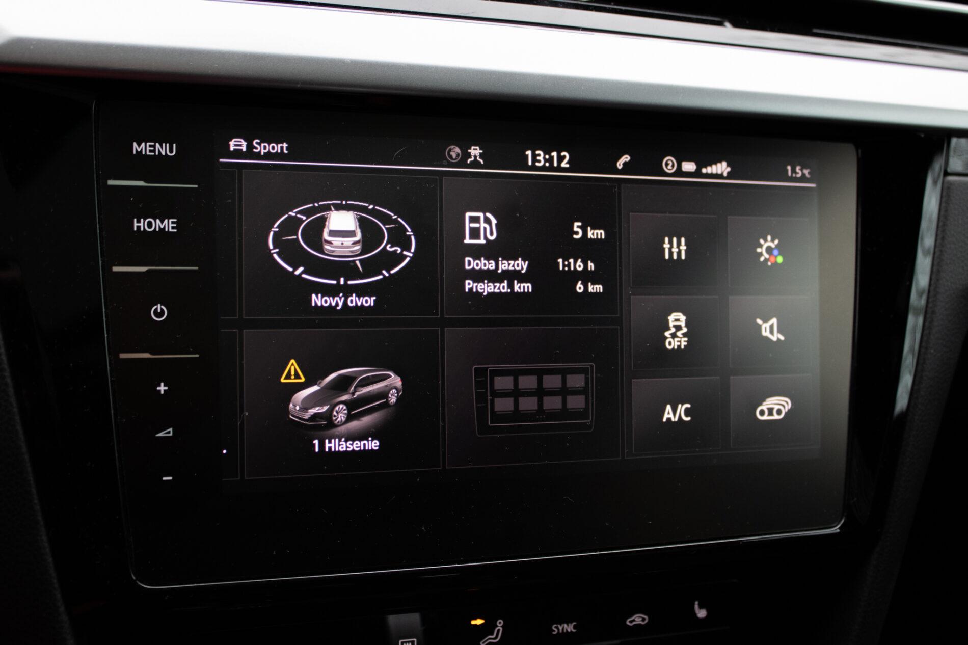 2022 Volkswagen Arteon R, černá kombi, 40 950 km