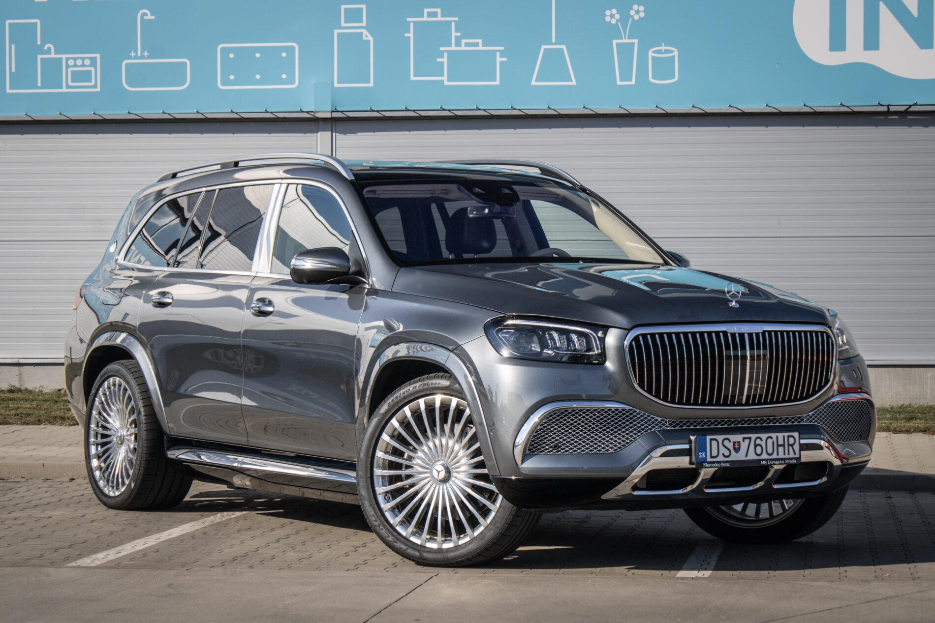 2022 Mercedes-Benz GLS Maybach, šedá suv, 42 000 km