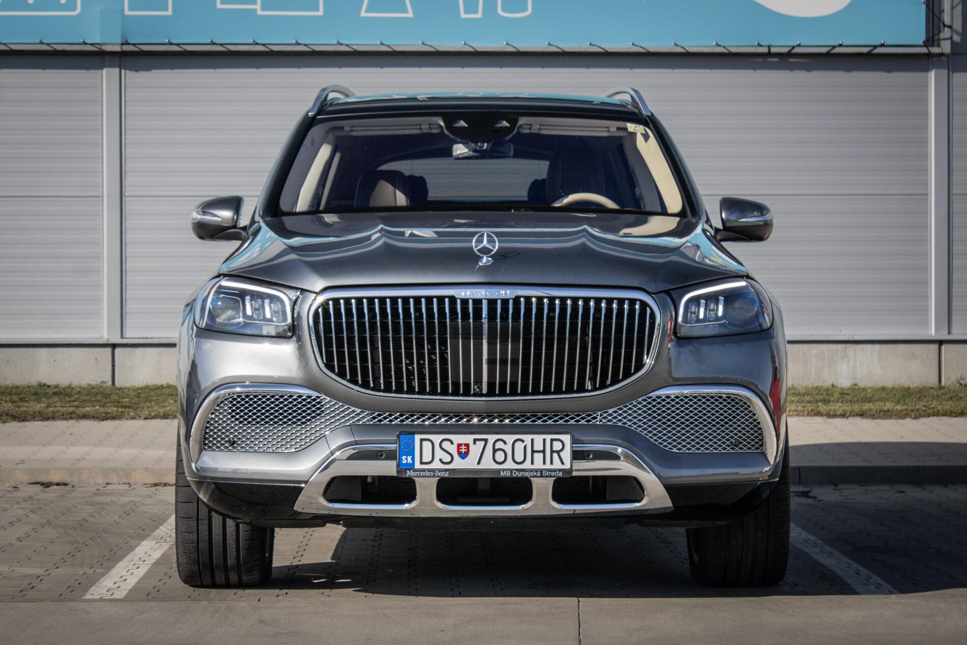 2022 Mercedes-Benz GLS Maybach, šedá suv, 42 000 km