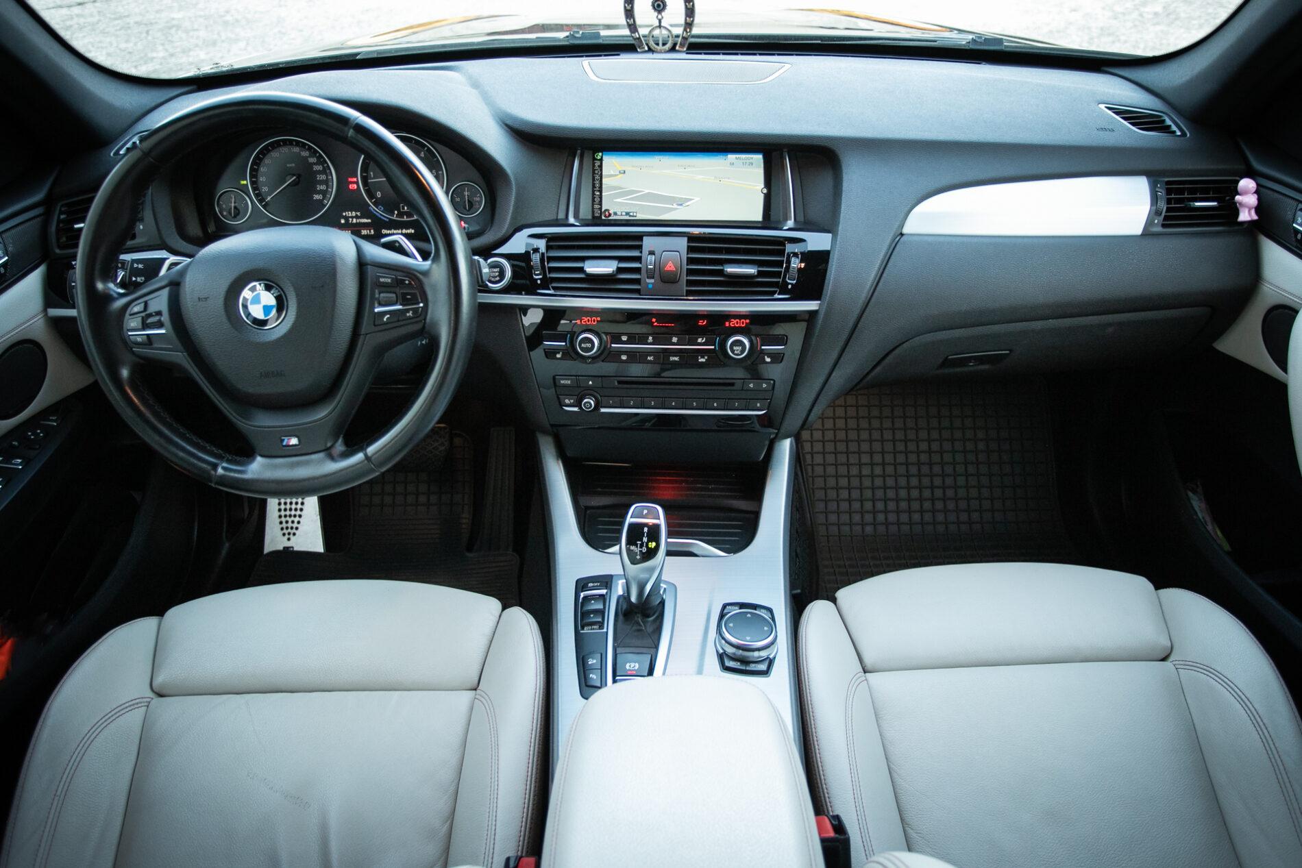 2015 BMW X3 35d, černá suv, 100 501 km