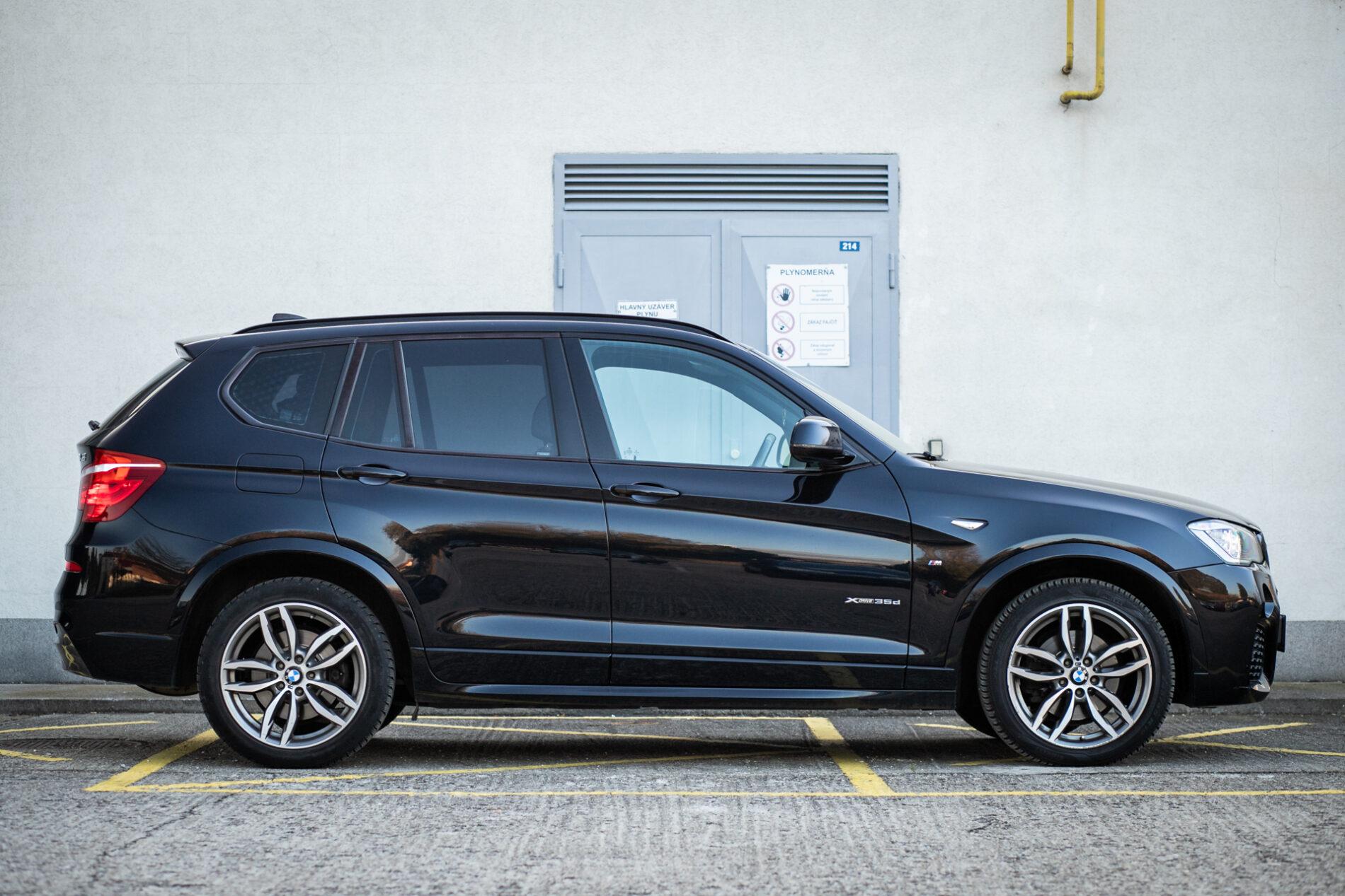 2015 BMW X3 35d, černá suv, 100 501 km