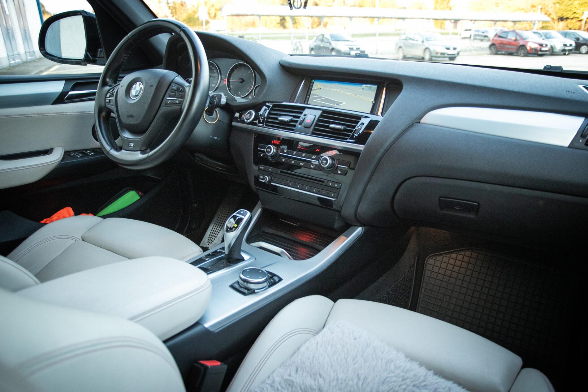 2015 BMW X3 35d, černá suv, 100 501 km