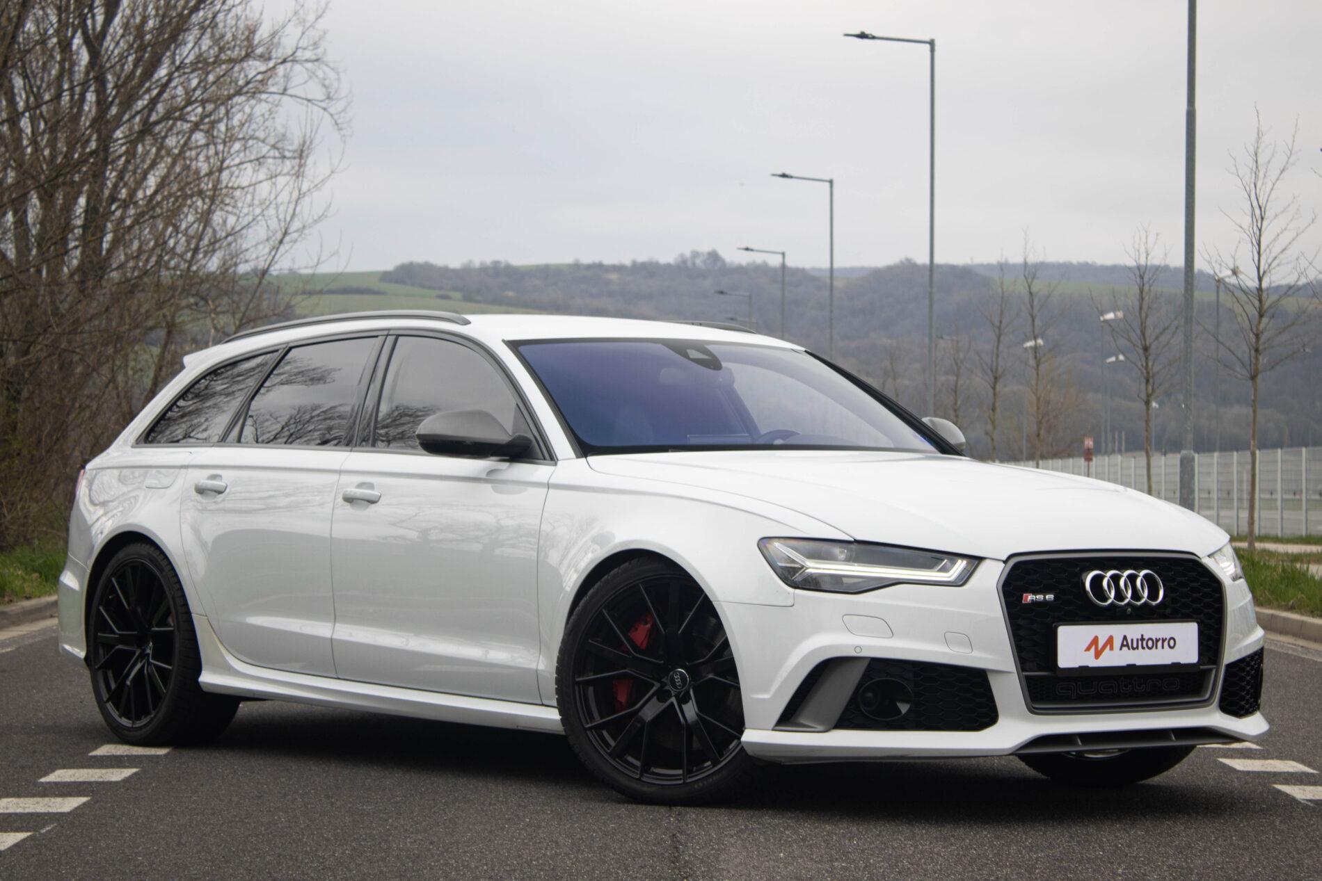 2016 AUDI RS6 Perf., bílá kombi, 167 550 km
