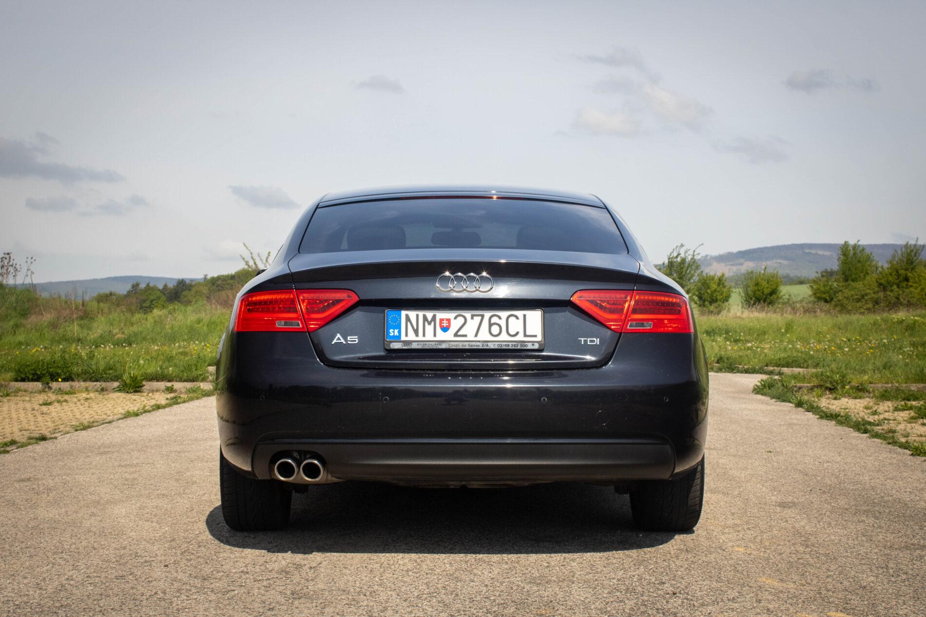 2014 AUDI A5, modrá, 177 000 km