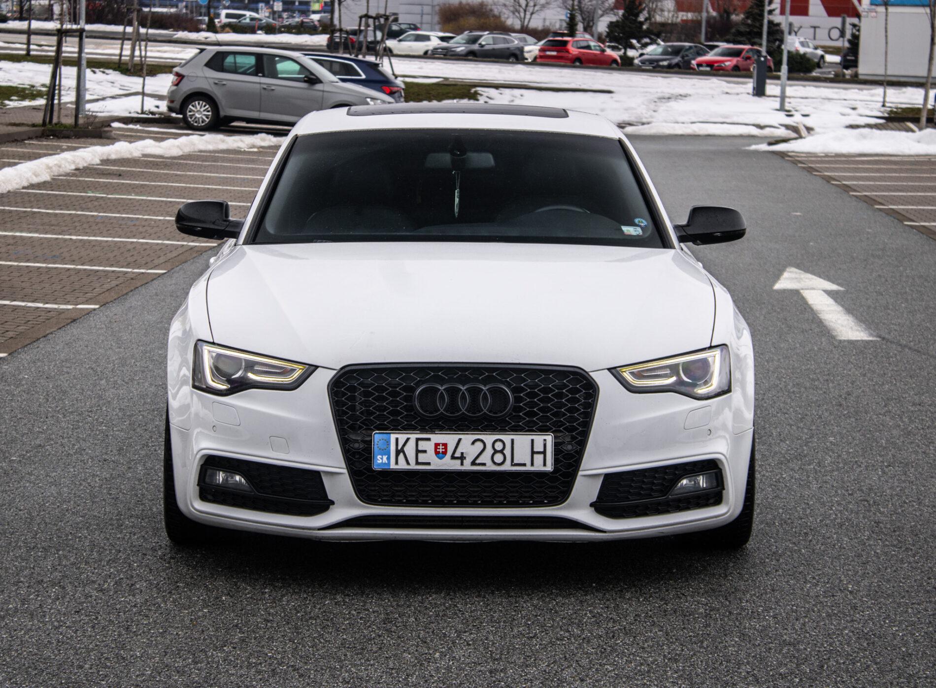 2013 AUDI A5, bílá, 303 000 km