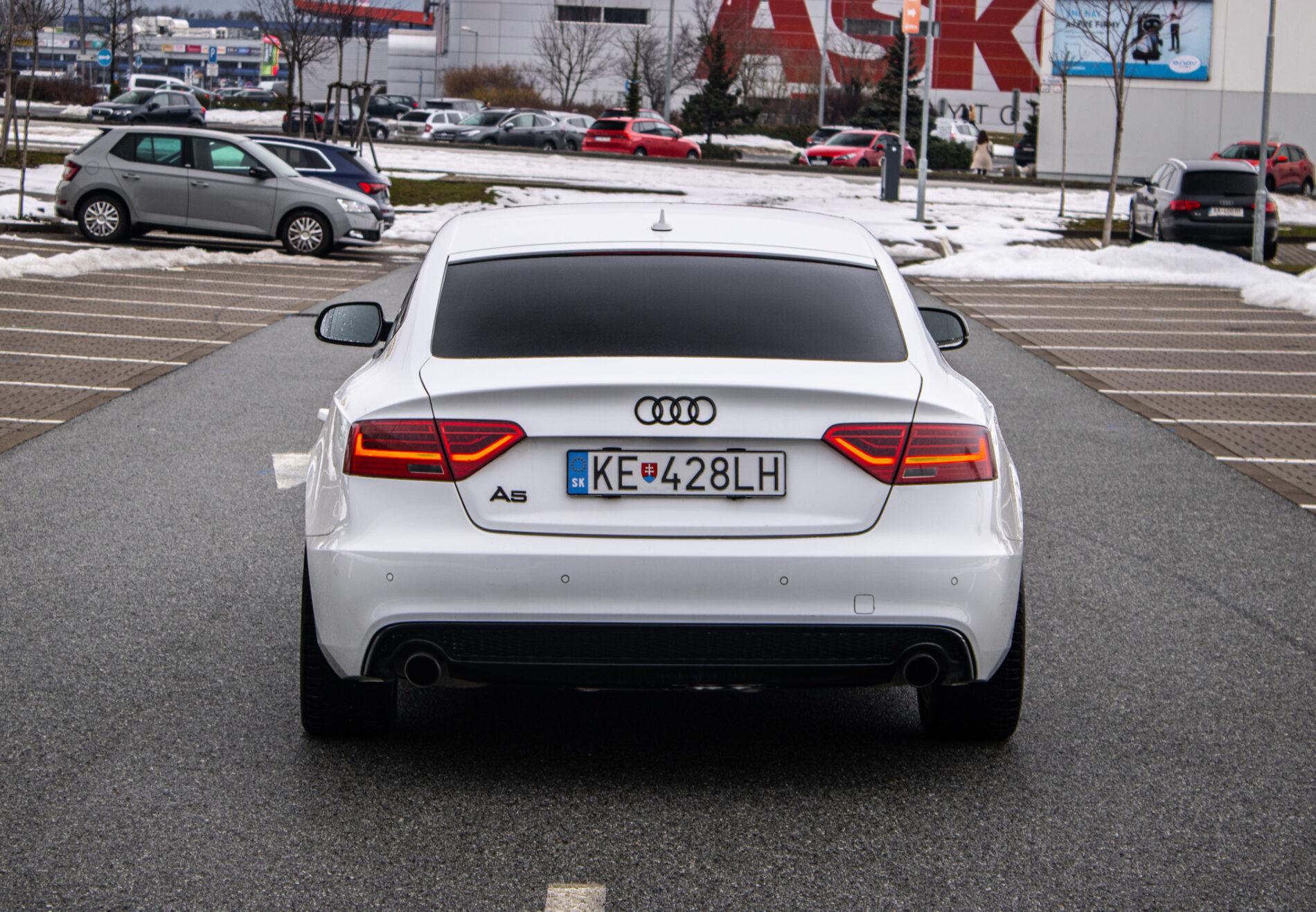 2013 AUDI A5, bílá, 303 000 km