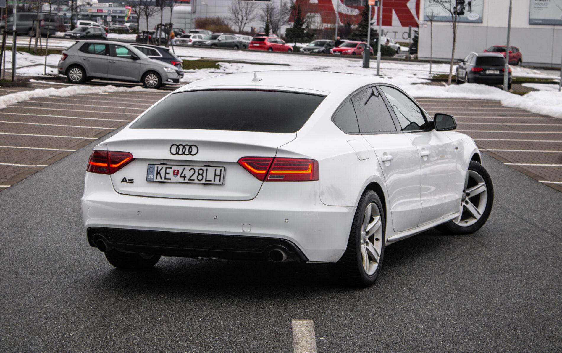 2013 AUDI A5, bílá, 303 000 km