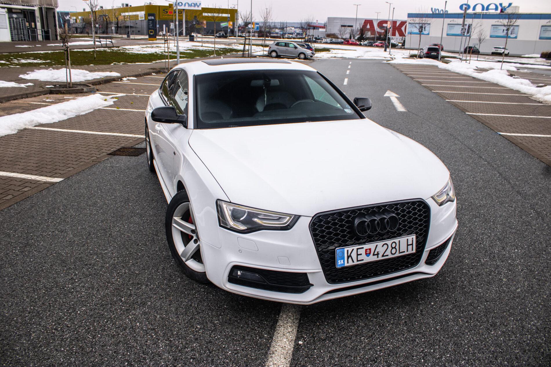 2013 AUDI A5, bílá, 303 000 km