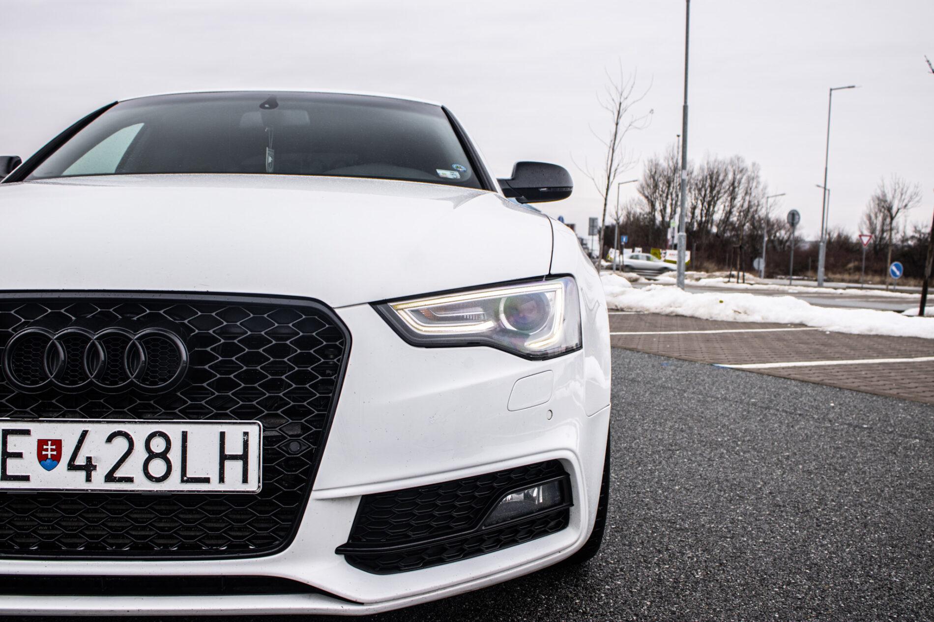 2013 AUDI A5, bílá, 303 000 km