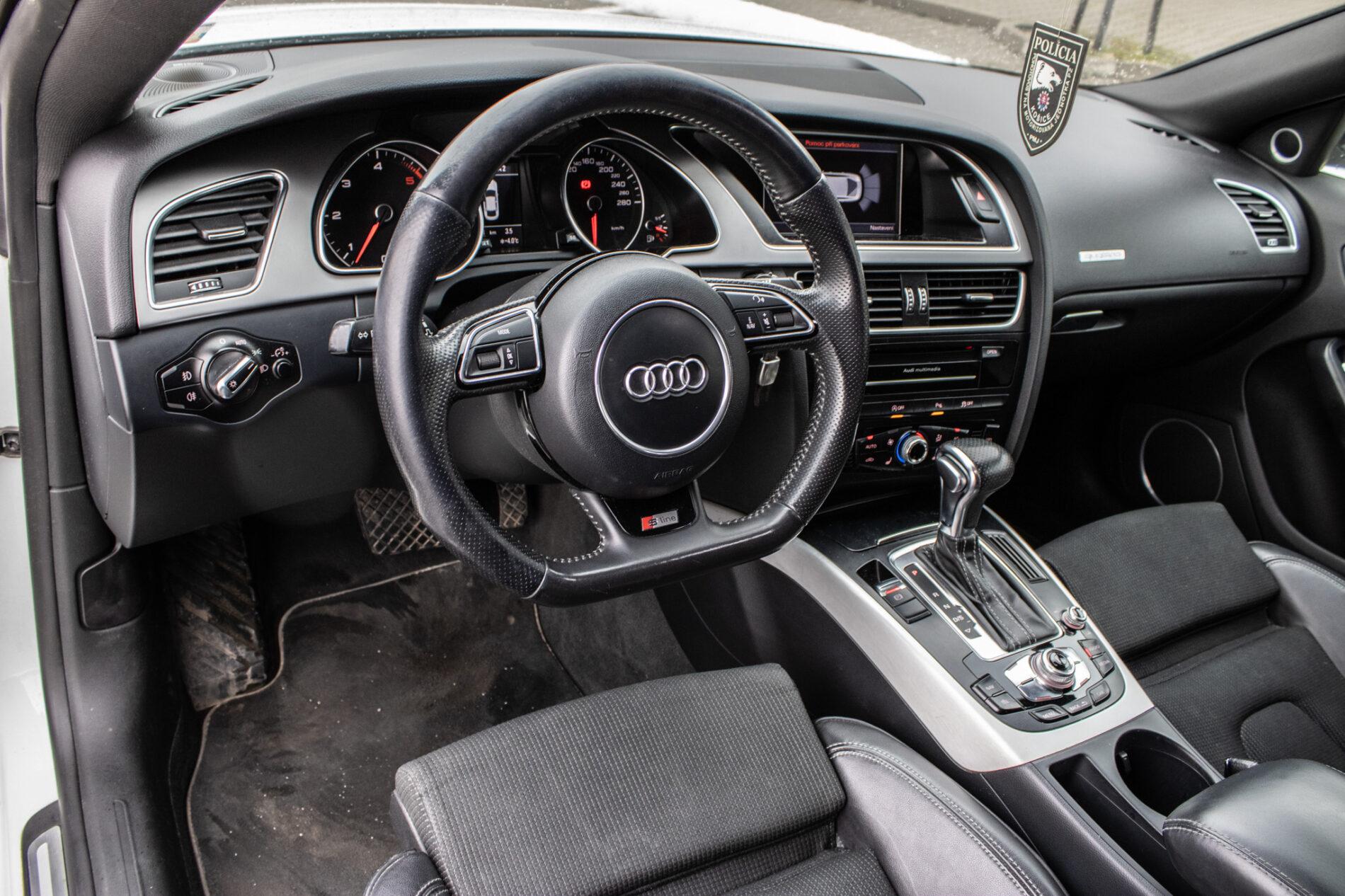 2013 AUDI A5, bílá, 303 000 km