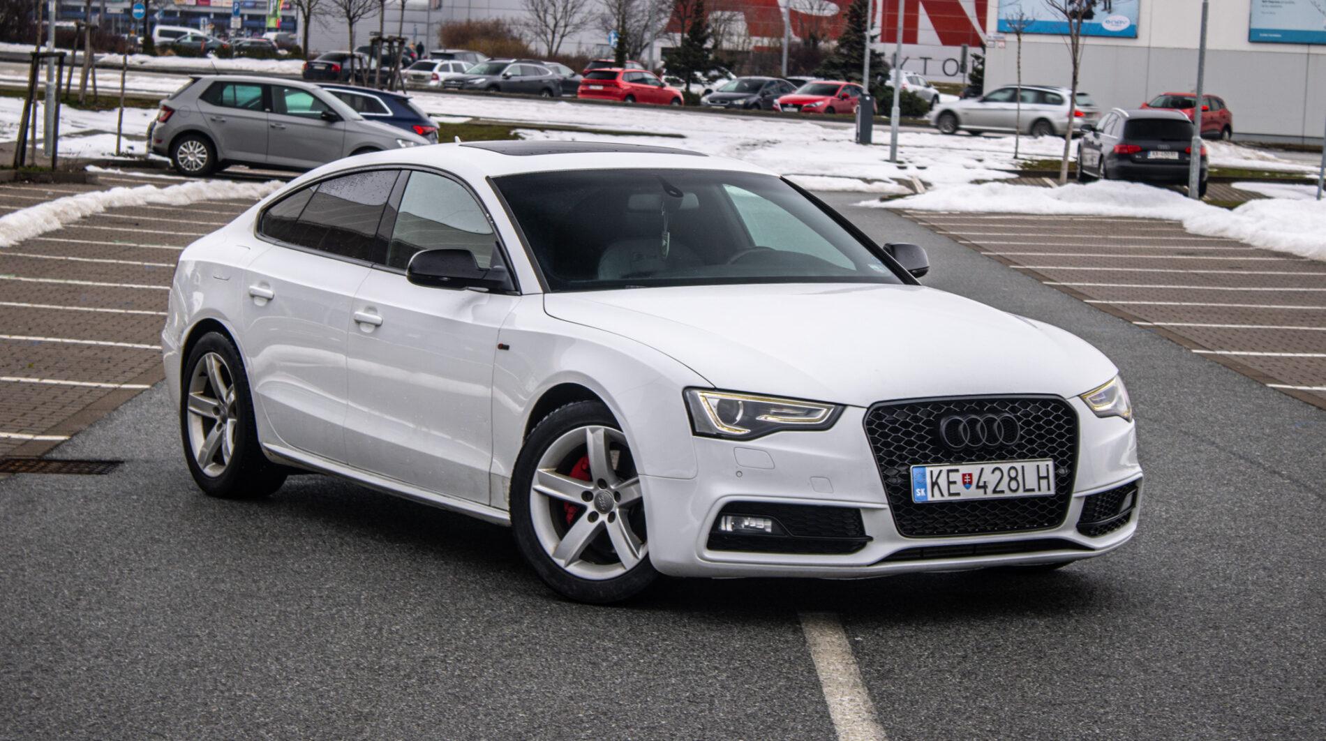 2013 AUDI A5, bílá, 303 000 km