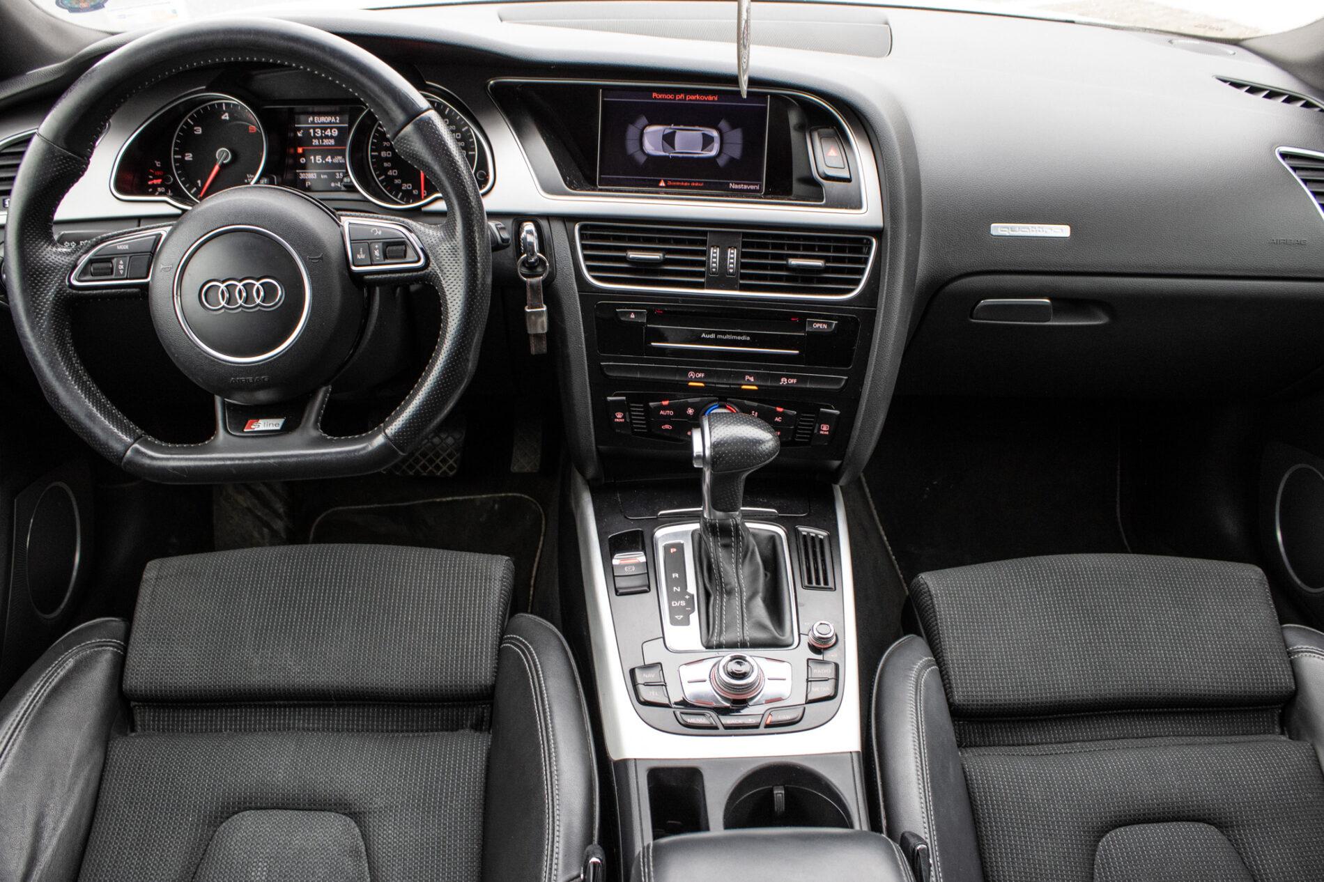 2013 AUDI A5, bílá, 303 000 km