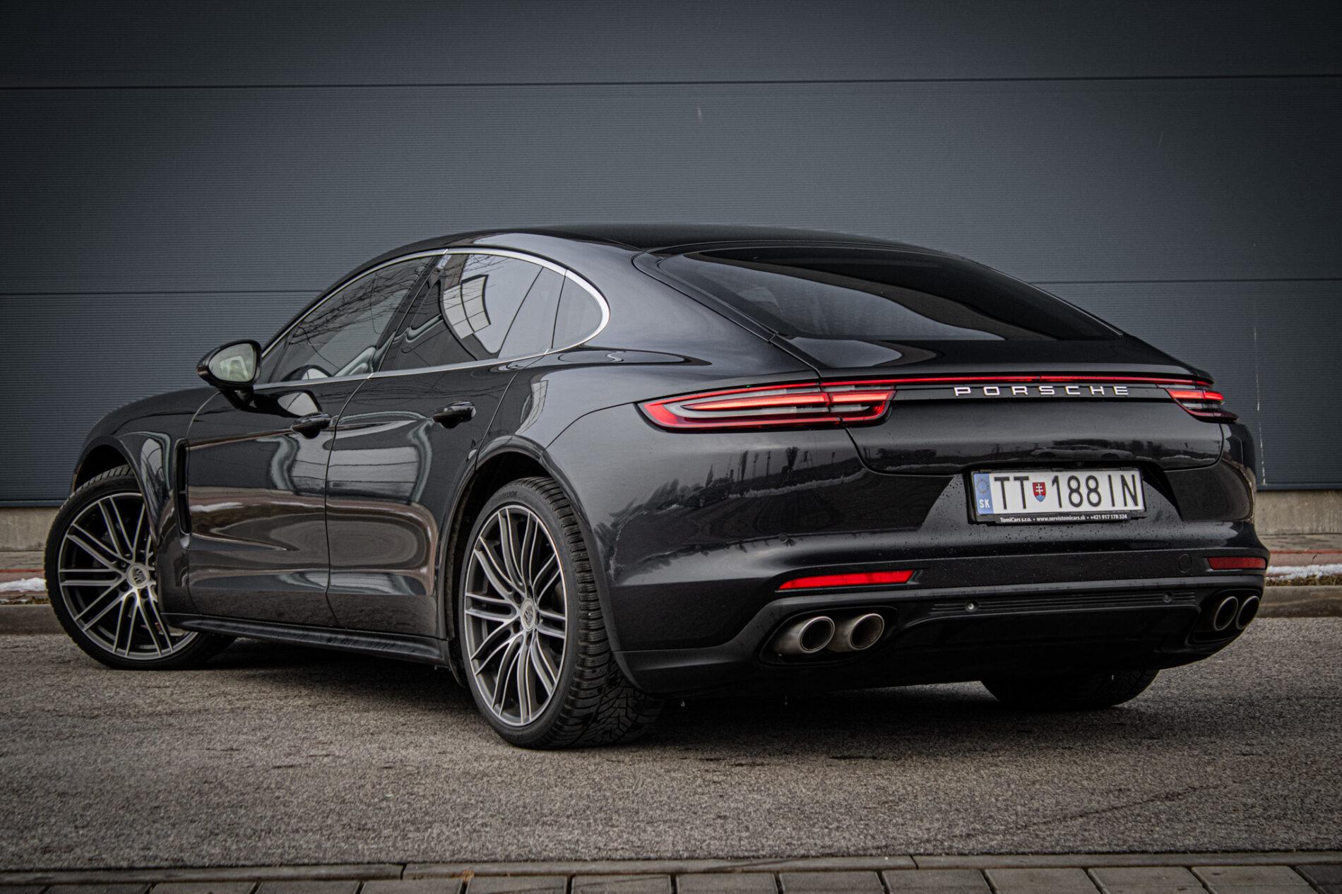 2016 Porsche Panamera 4S Diesel, černá, 257 613 km