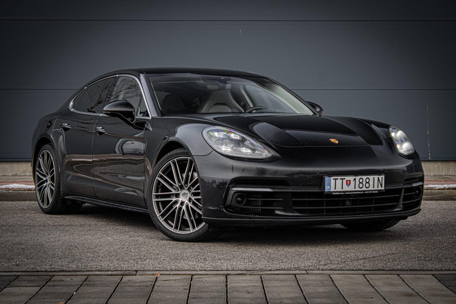 2016 Porsche Panamera 4S Diesel, černá, 257 613 km
