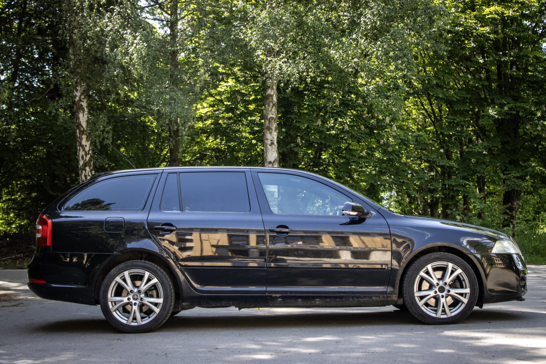 2006 Skoda Octavia RS, černá kombi, 273 365 km