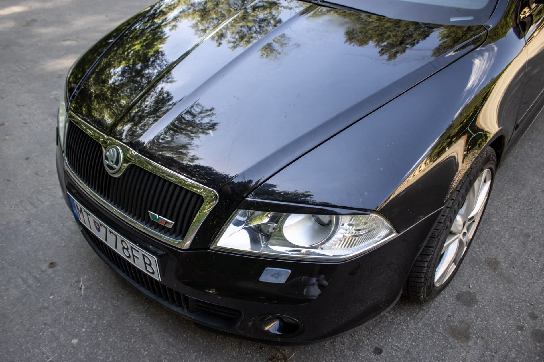 2006 Skoda Octavia RS, černá kombi, 273 365 km
