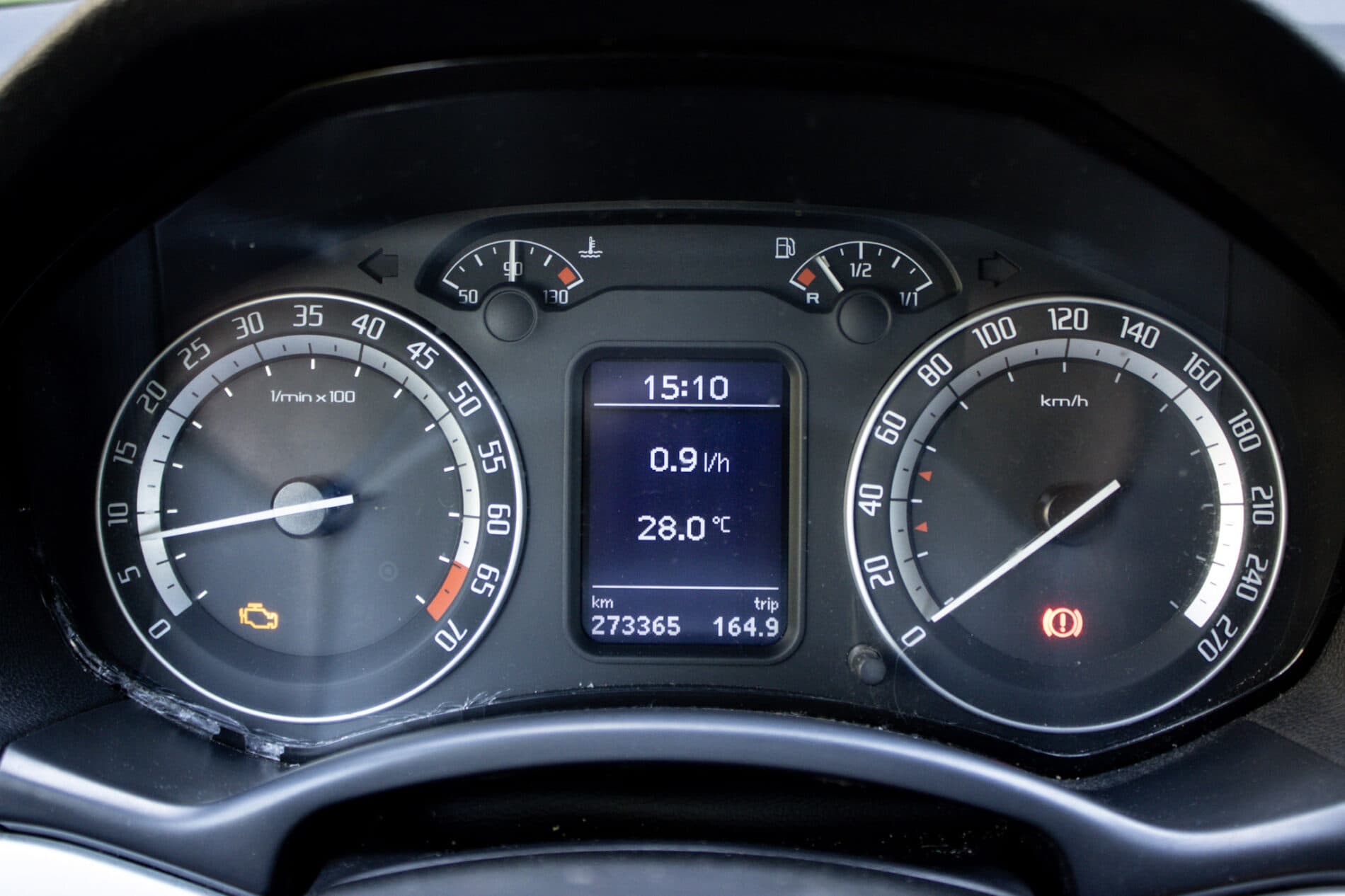 2006 Skoda Octavia RS, černá kombi, 273 365 km