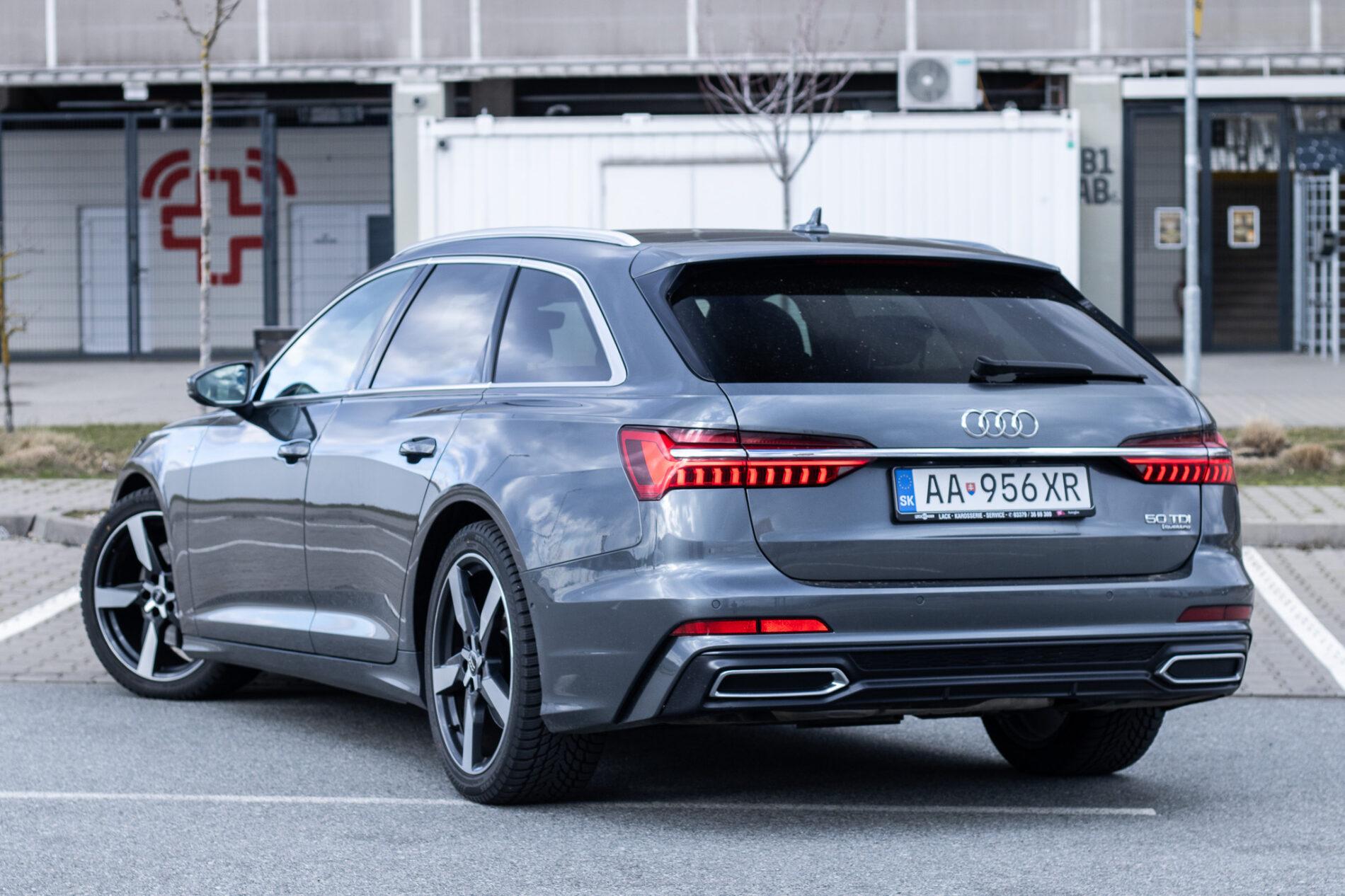 2020 AUDI A6, šedá kombi, 112 831 km