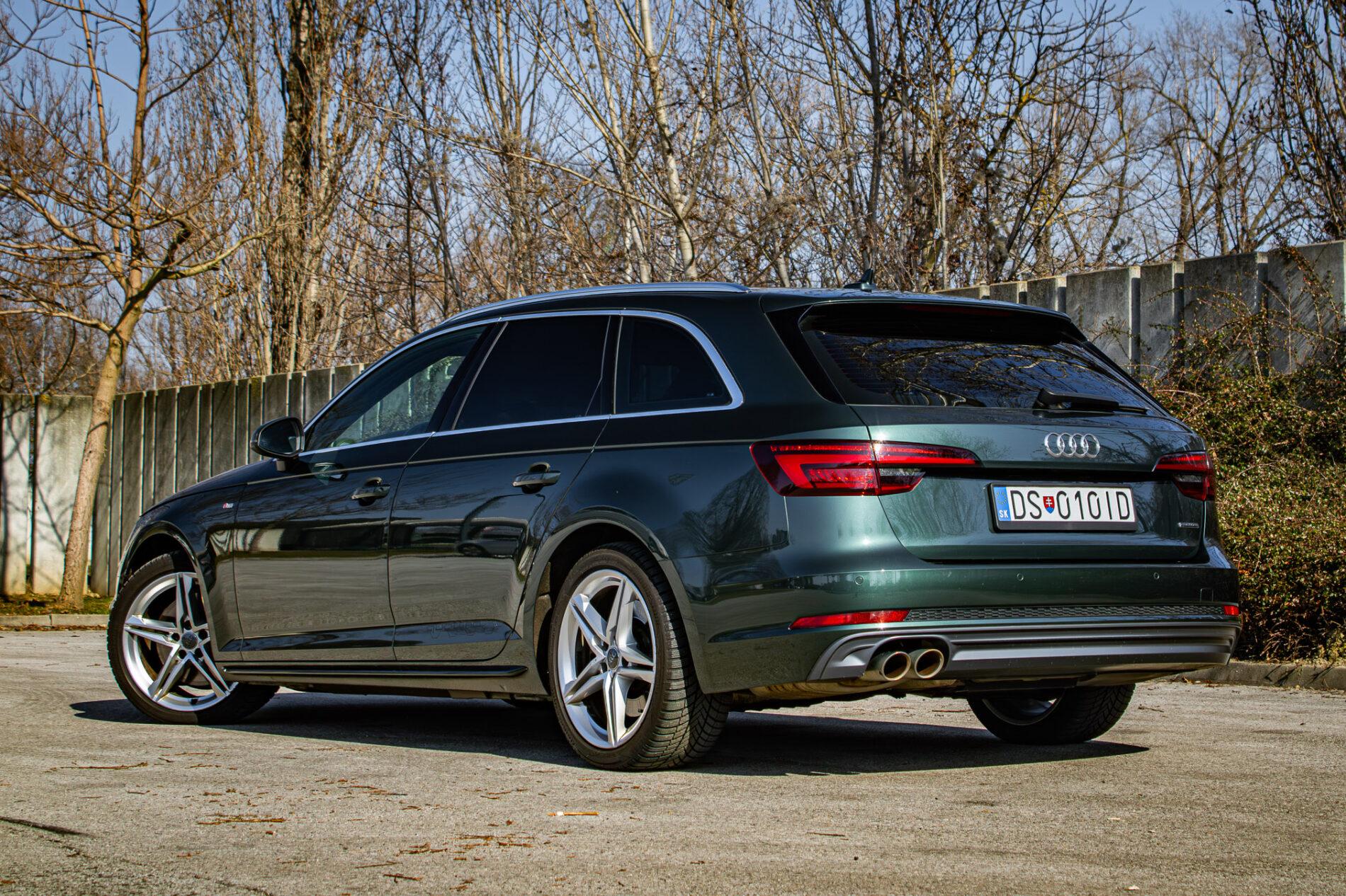 2017 AUDI A4, zelená kombi, 301 102 km