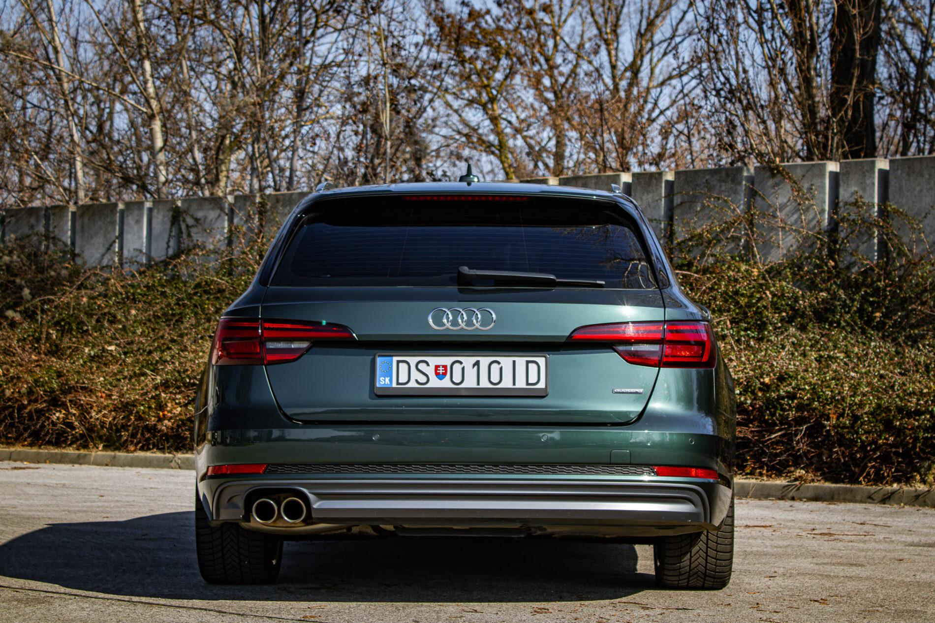 2017 AUDI A4, zelená kombi, 301 102 km