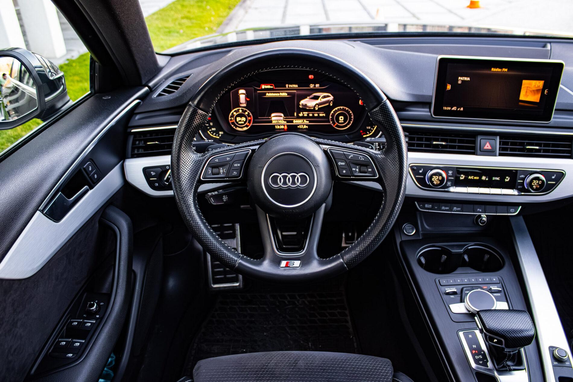 2017 AUDI A4, zelená kombi, 301 102 km