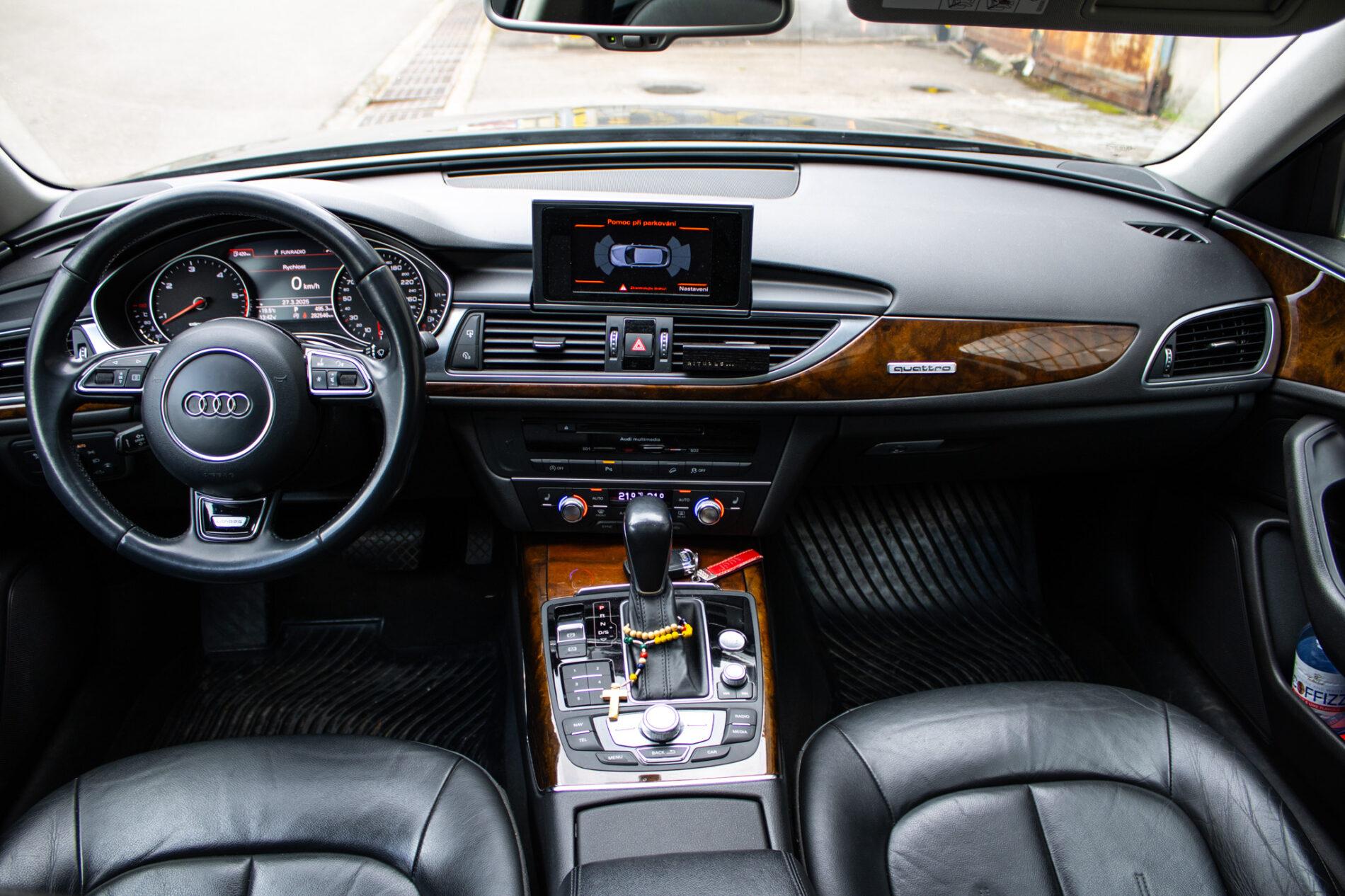 2014 AUDI A6, hnědá kombi, 282 546 km