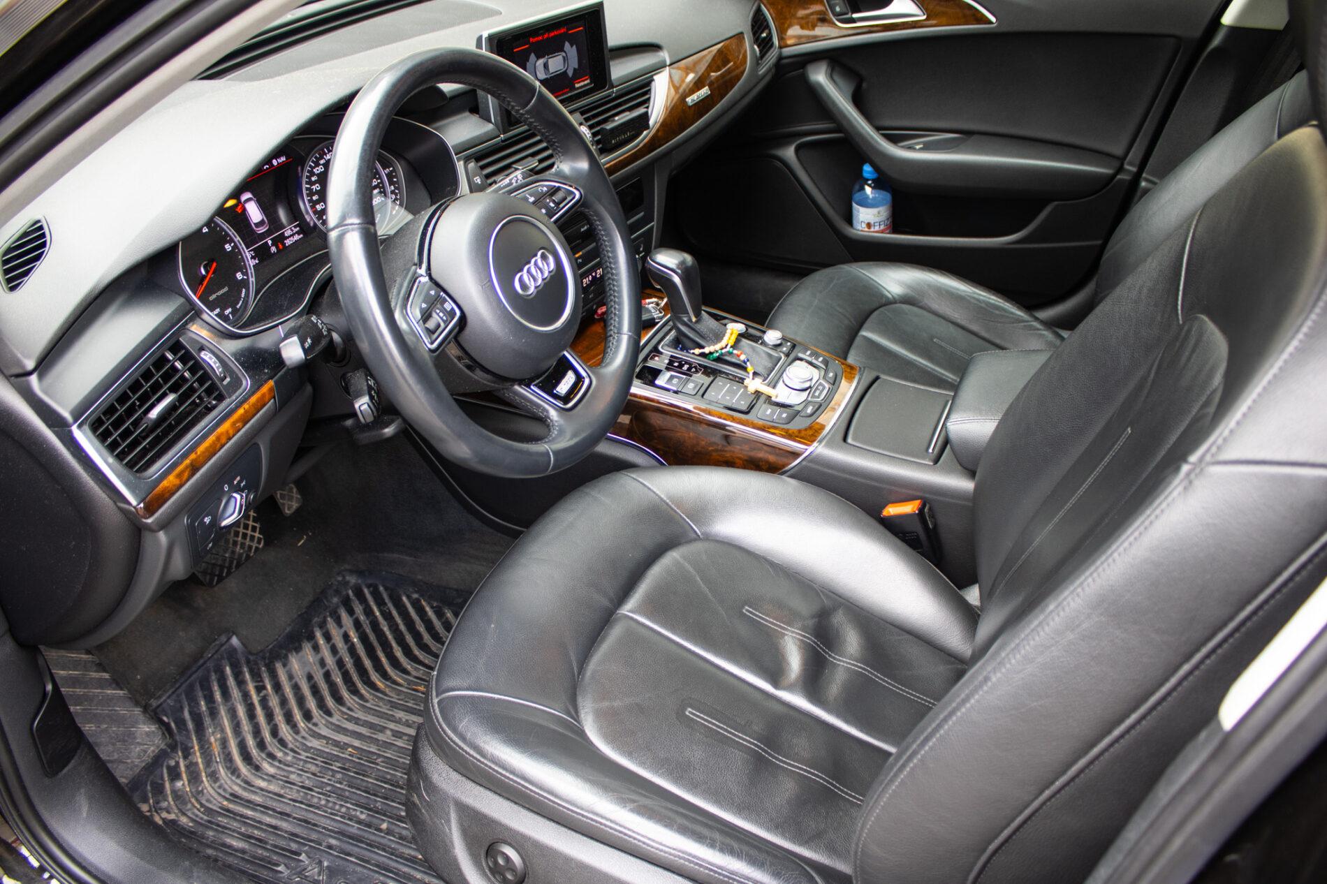 2014 AUDI A6, hnědá kombi, 282 546 km