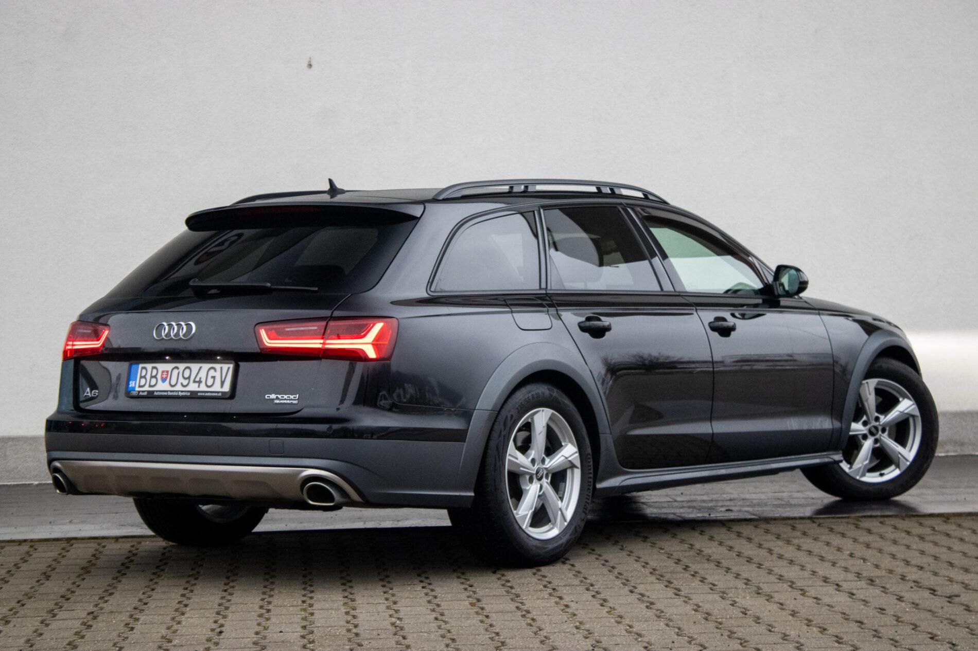 2018 AUDI A6, černá kombi, 167 952 km