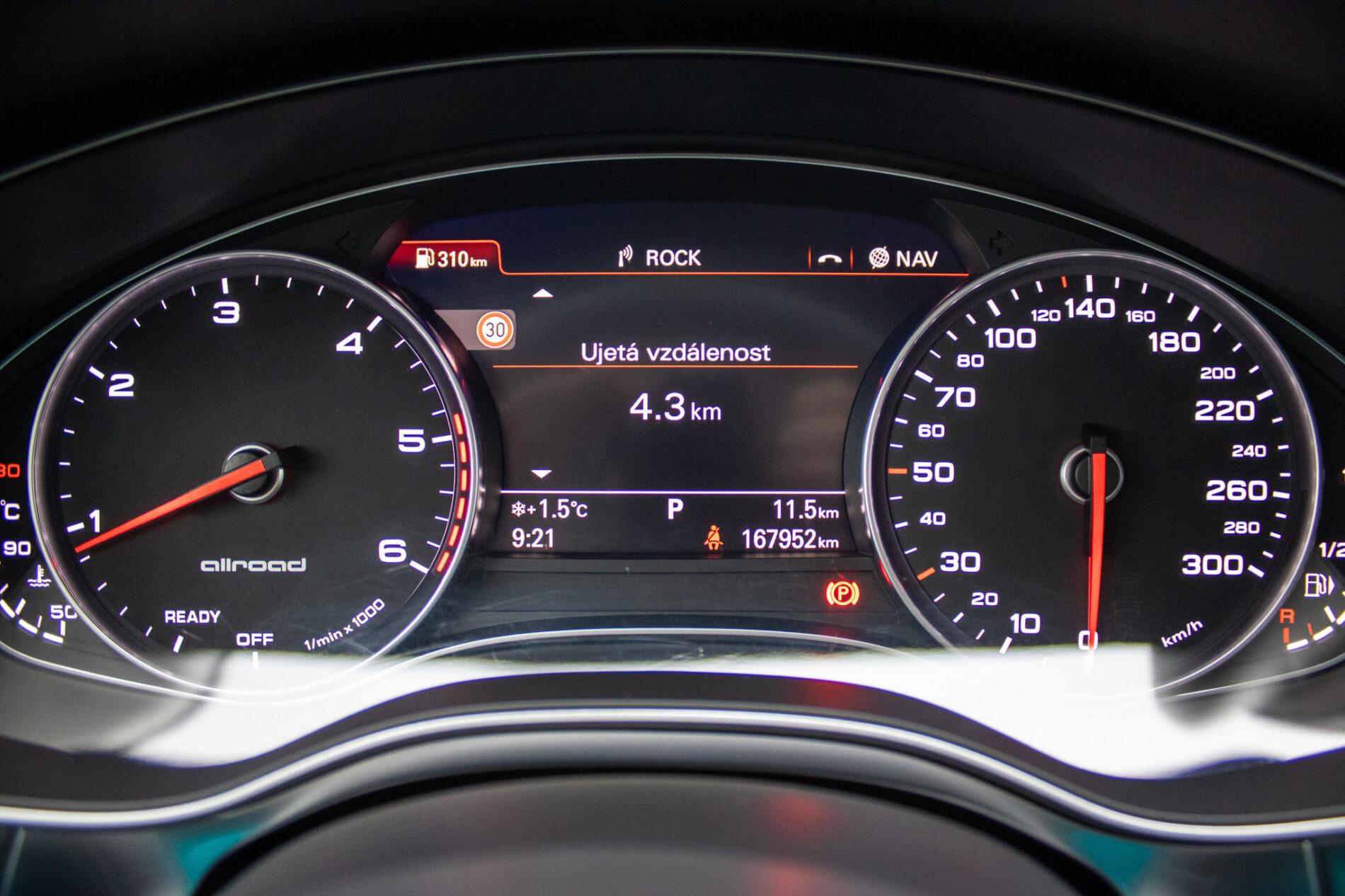 2018 AUDI A6, černá kombi, 167 952 km