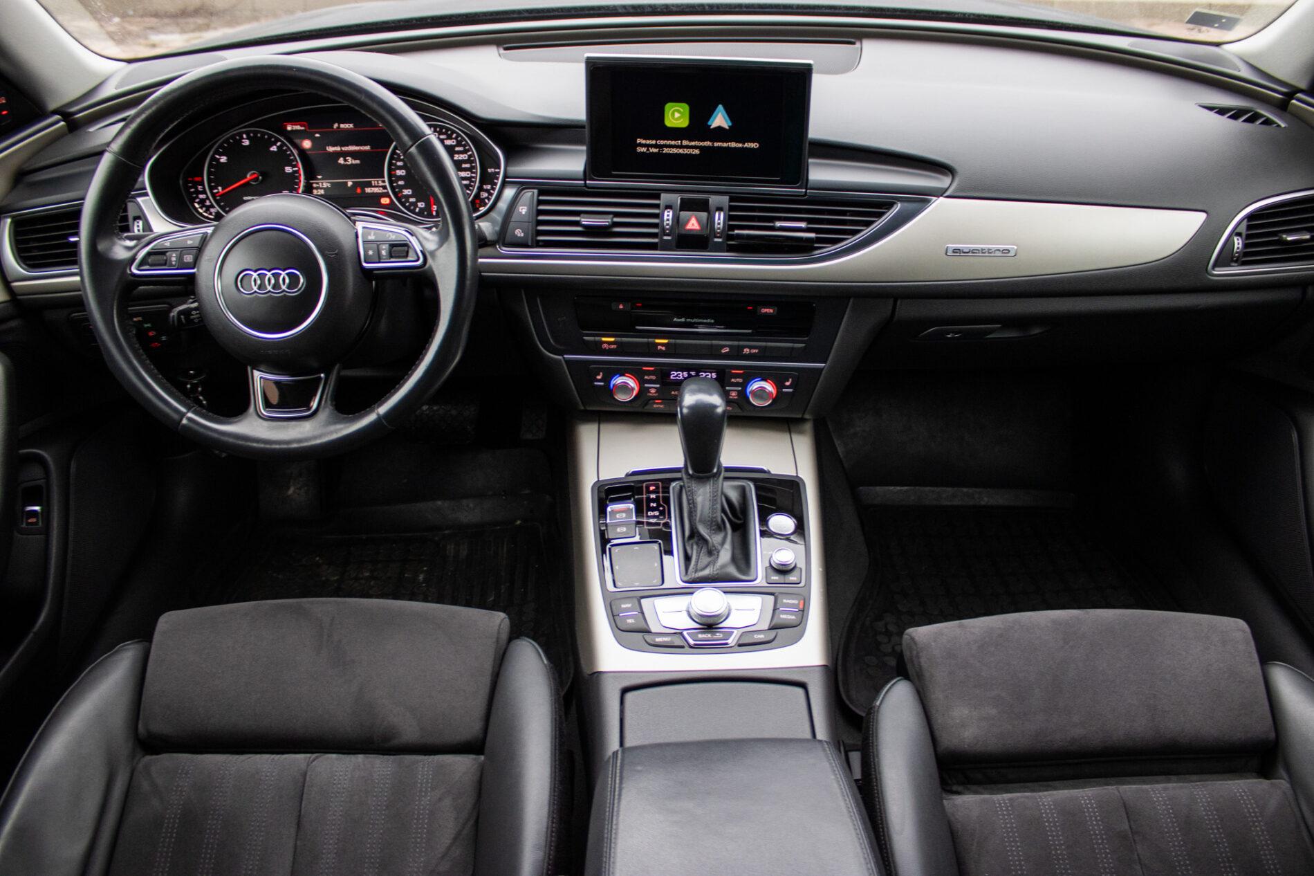 2018 AUDI A6, černá kombi, 167 952 km