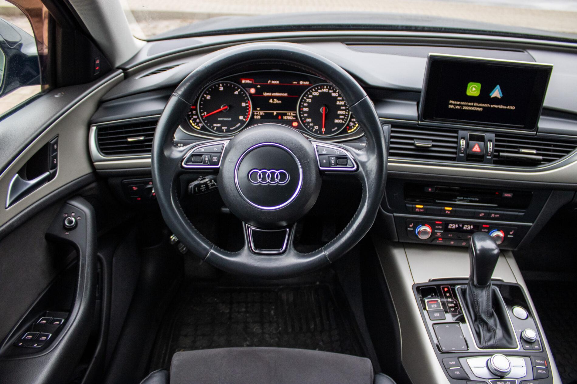 2018 AUDI A6, černá kombi, 167 952 km
