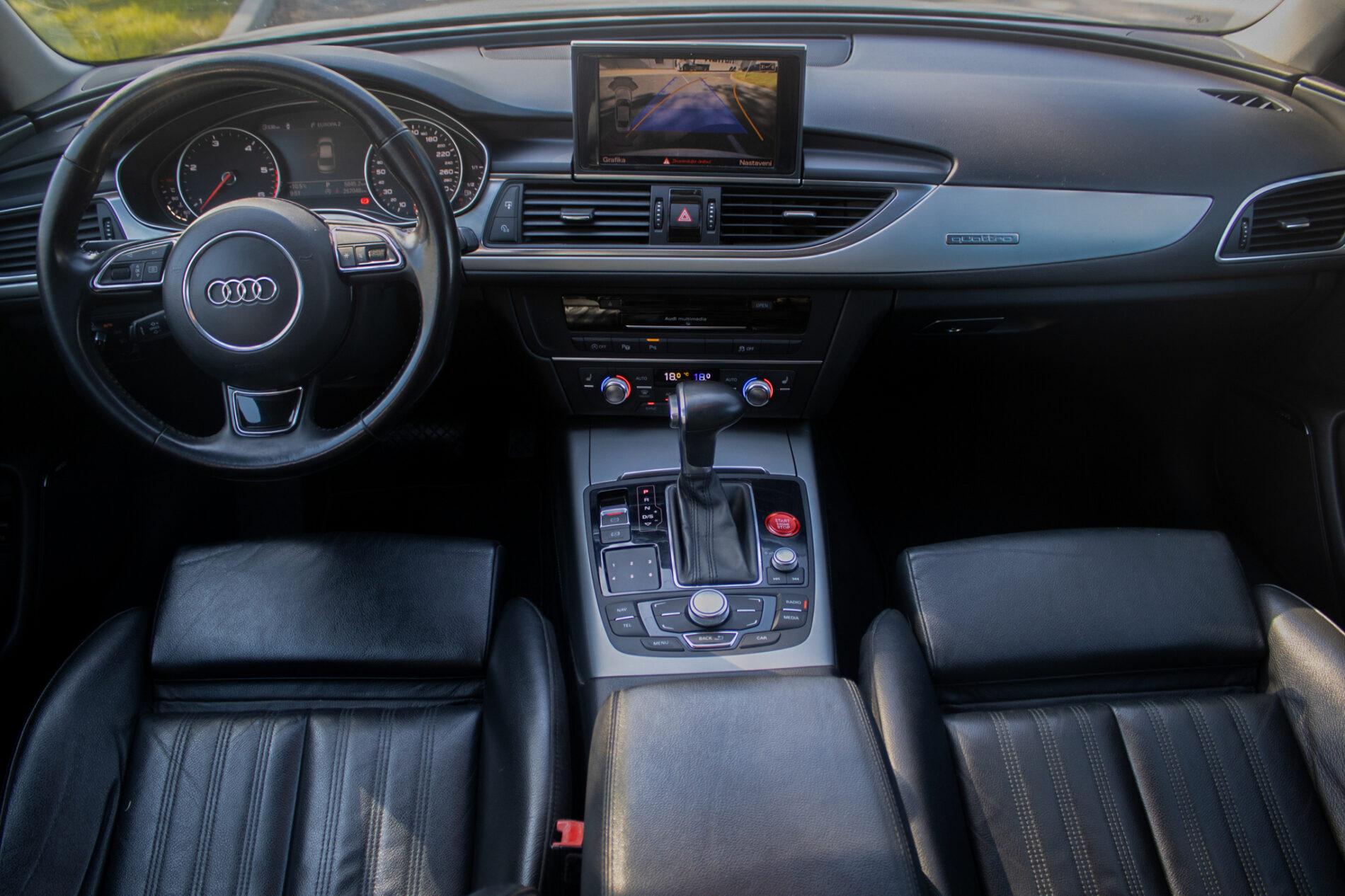 2012 AUDI A6, šedá sedan, 257 048 km