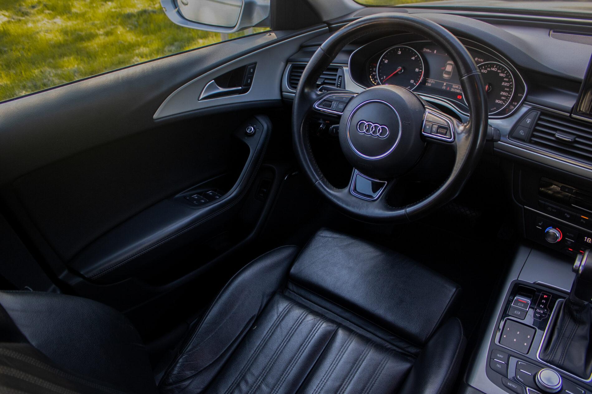 2012 AUDI A6, šedá sedan, 257 048 km