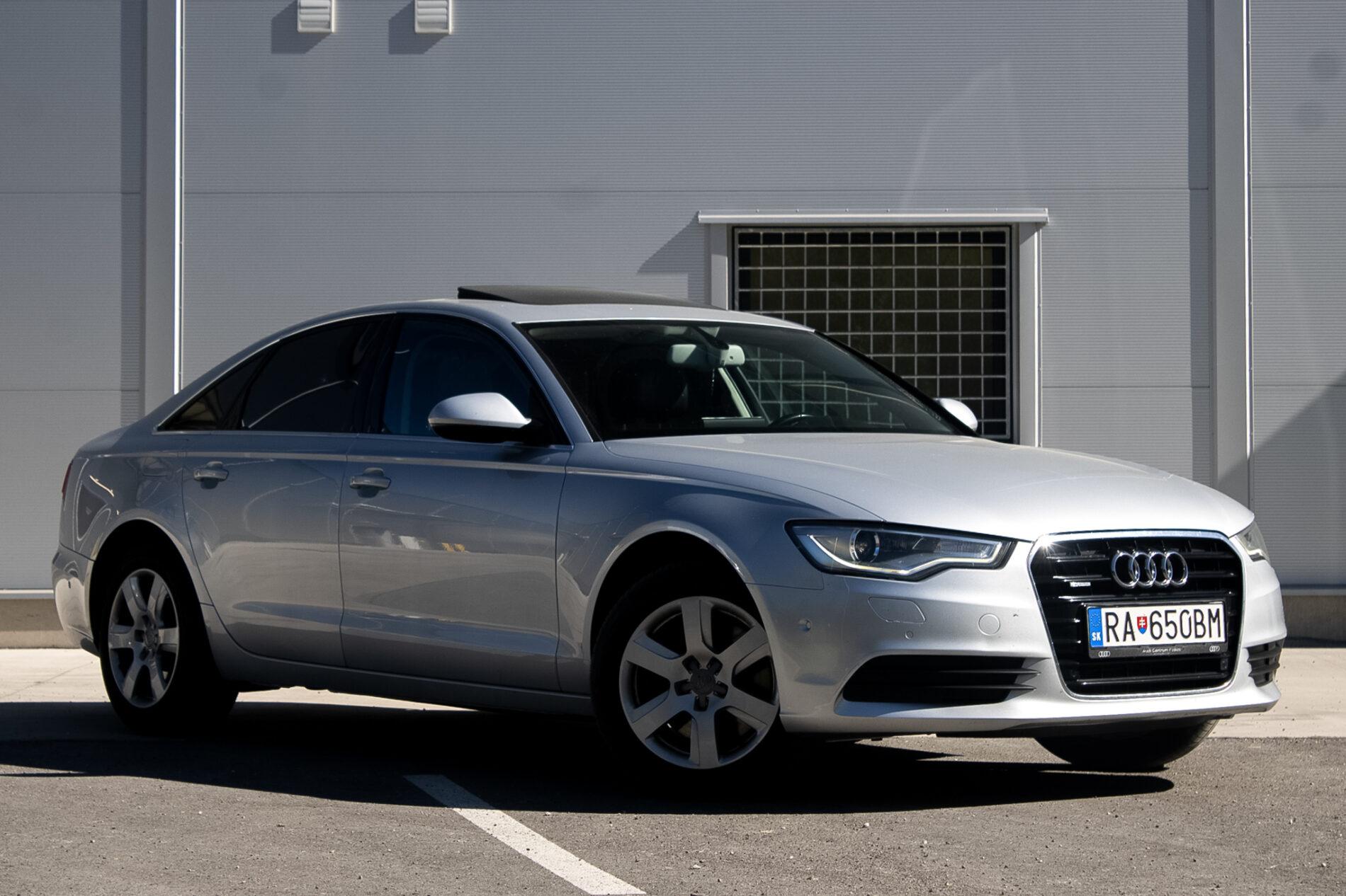 2012 AUDI A6, šedá sedan, 257 048 km